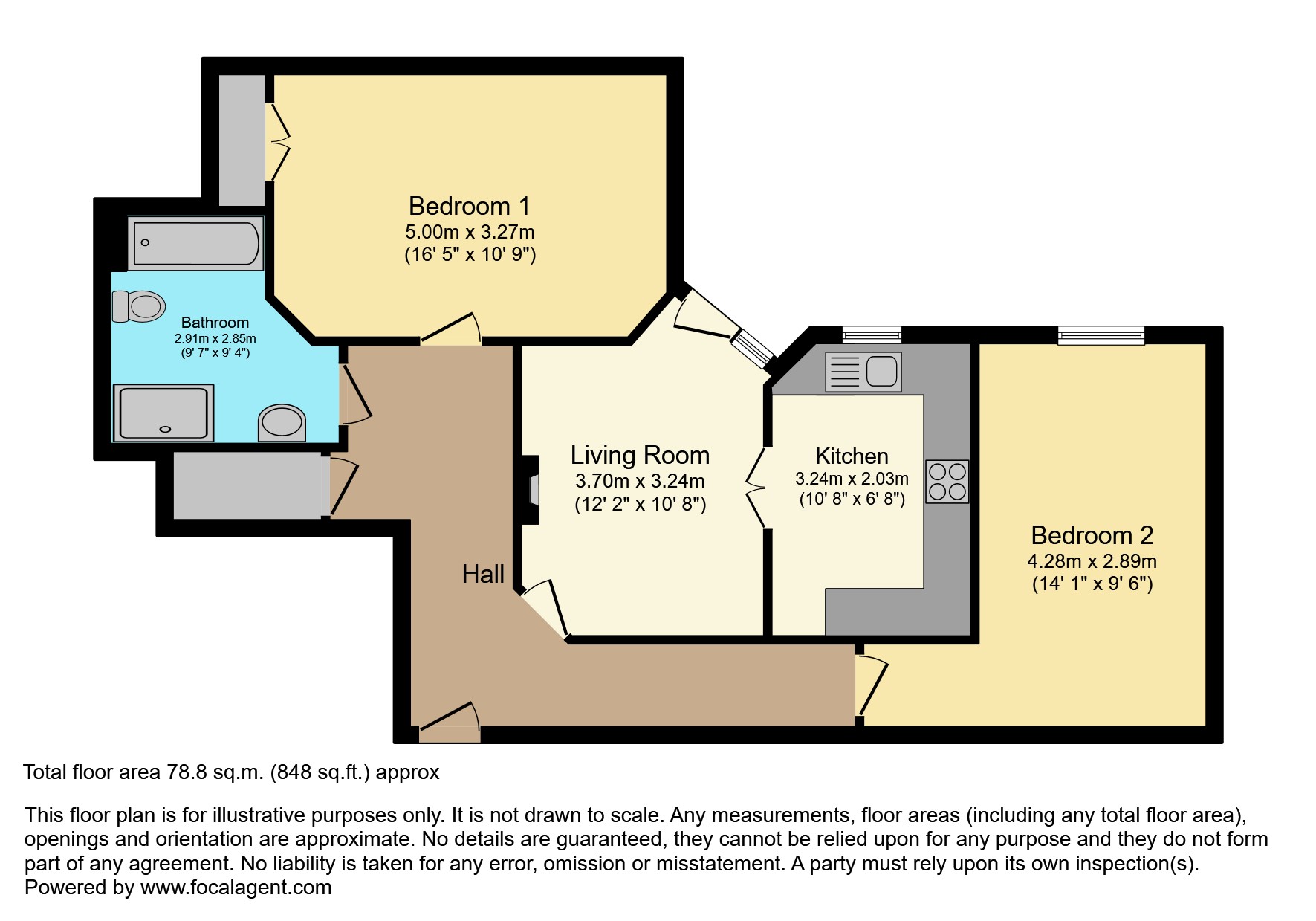 1, Nelson Court, Windmill Hill floorplan