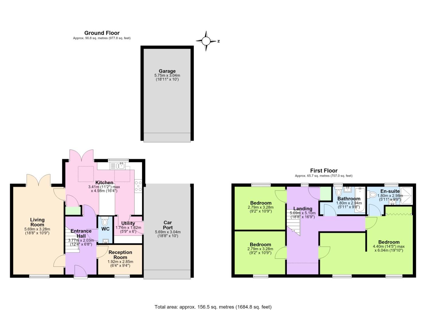Stones Close, Coalville floorplan