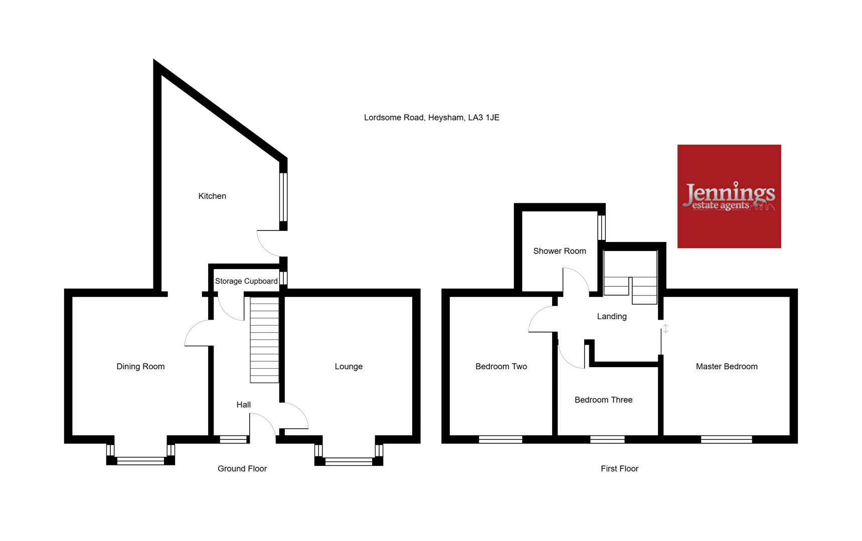 33, Lordsome Road, Morecambe floorplan