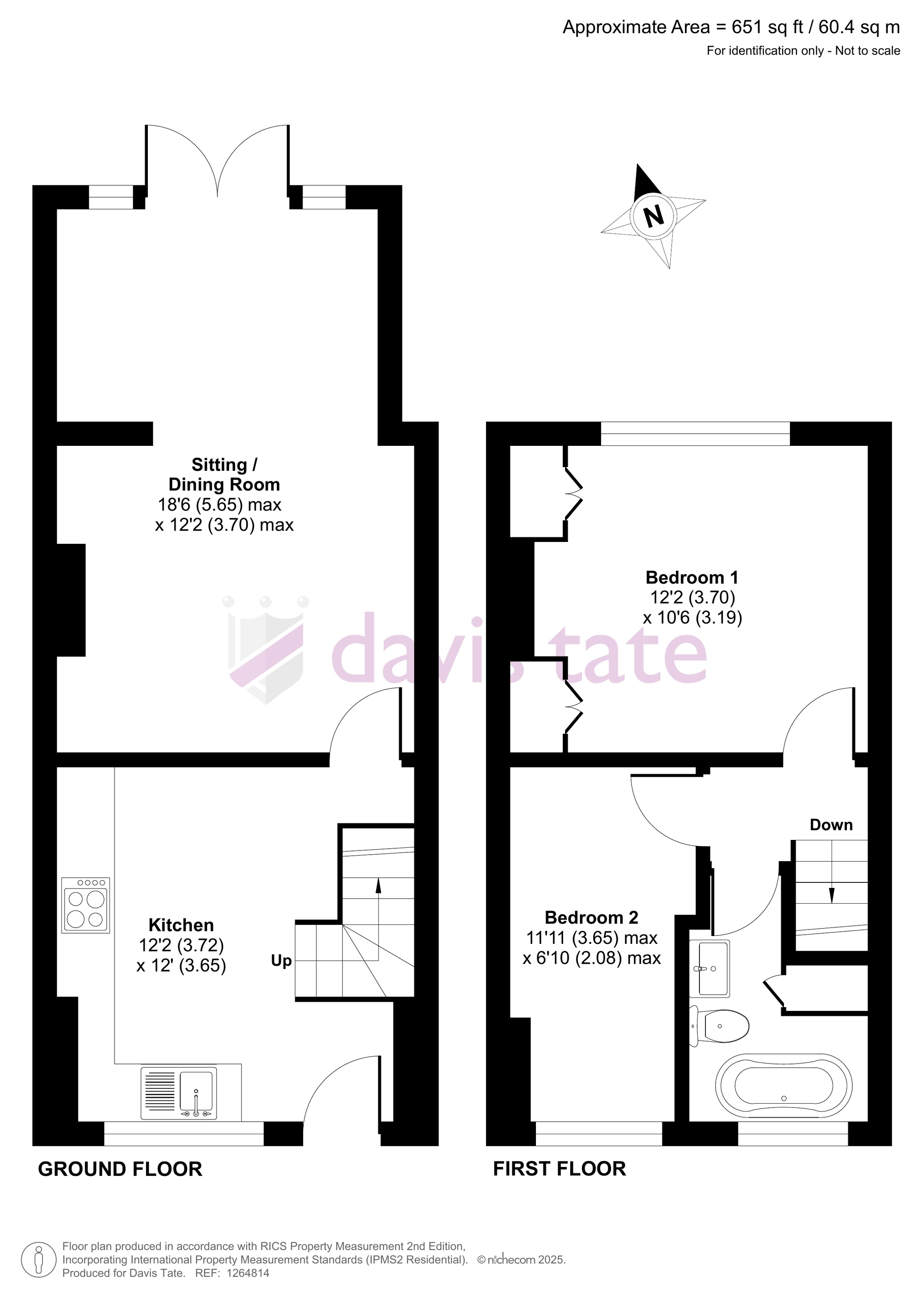 2 Bridge Cottages,, High Street, Reading floorplan