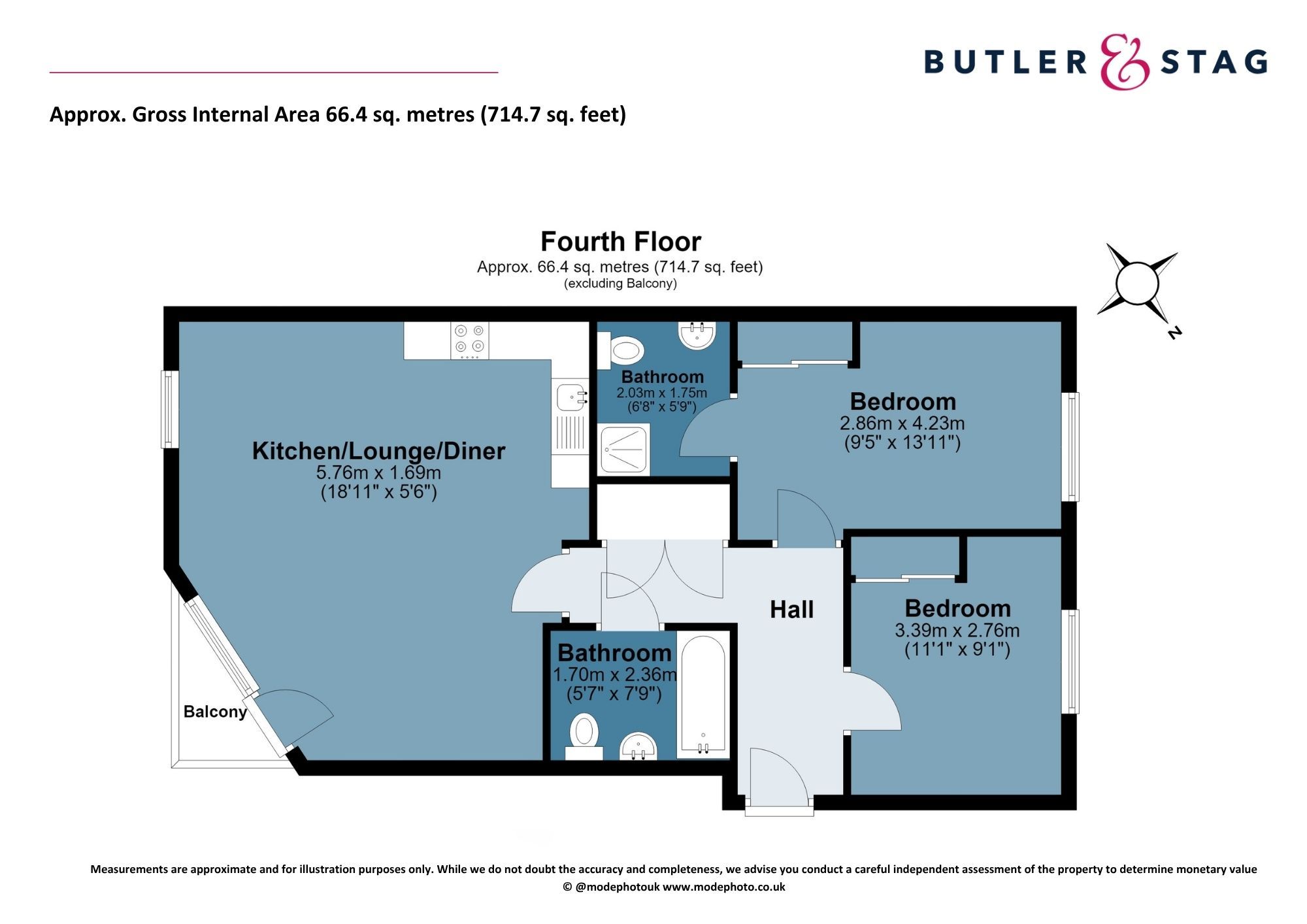 Flat 24, Christopher Bell Tower, London floorplan