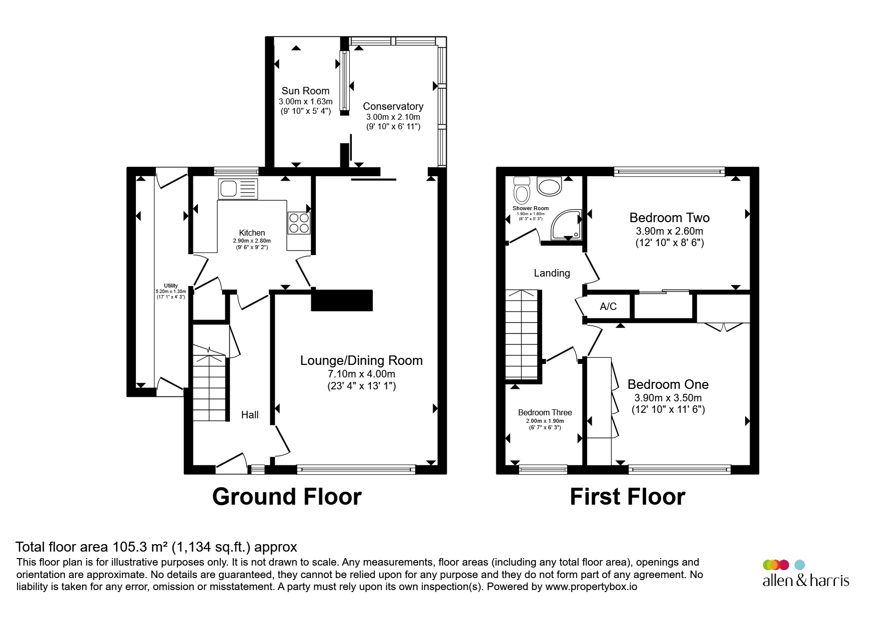94, Hardens Mead, Chippenham floorplan