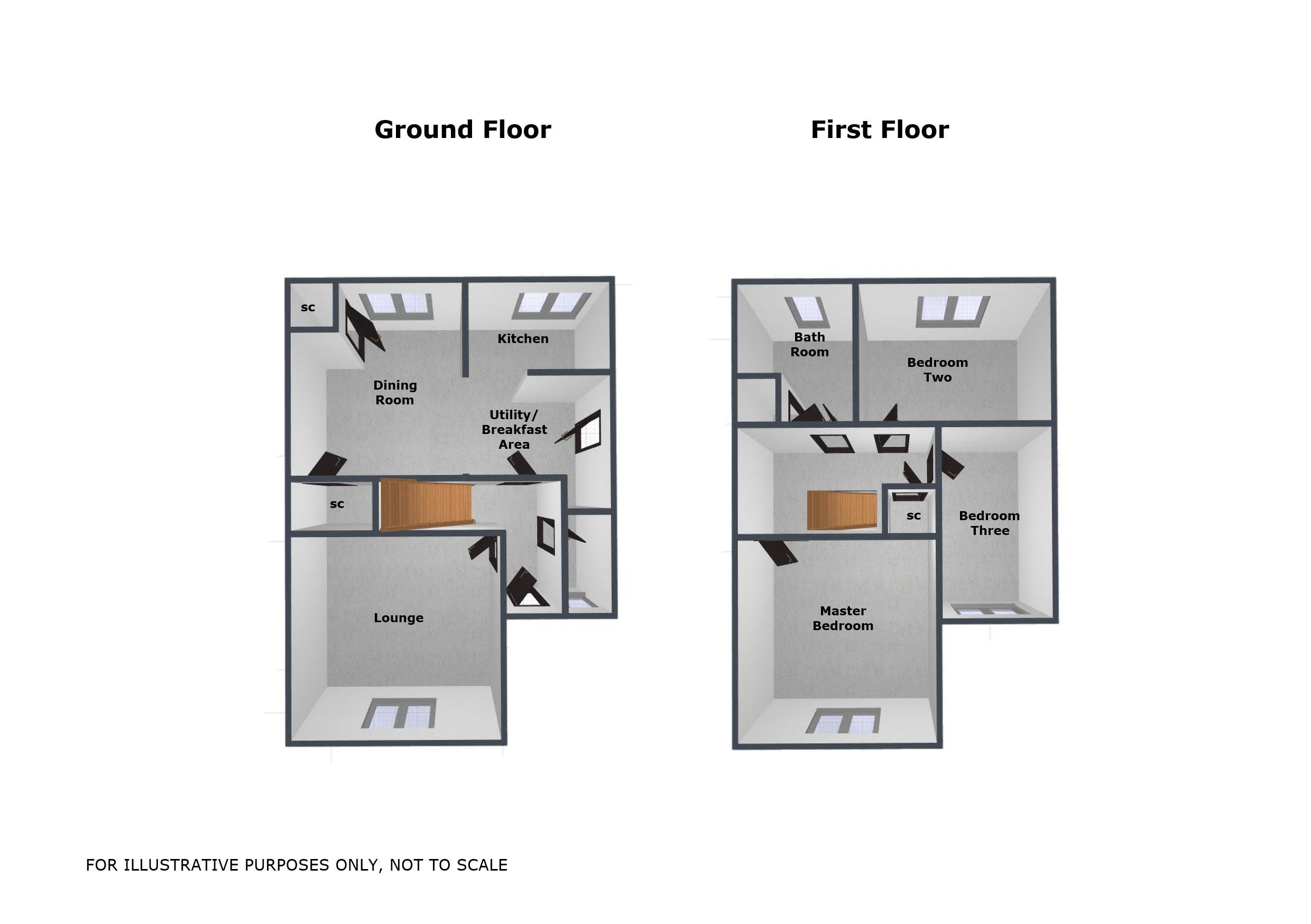 128, Bridge Cross Road, Burntwood floorplan