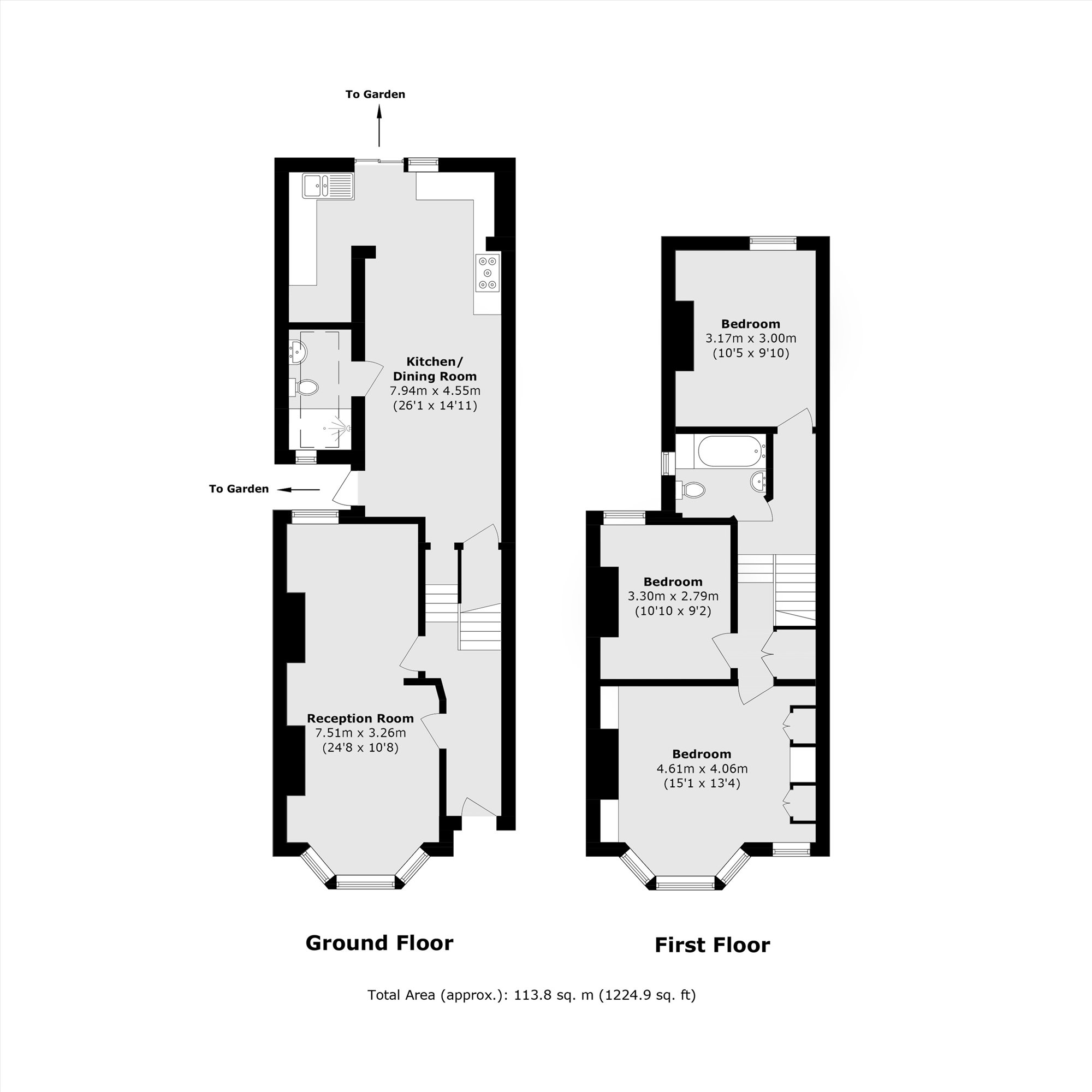 24, Letchworth Street, London floorplan