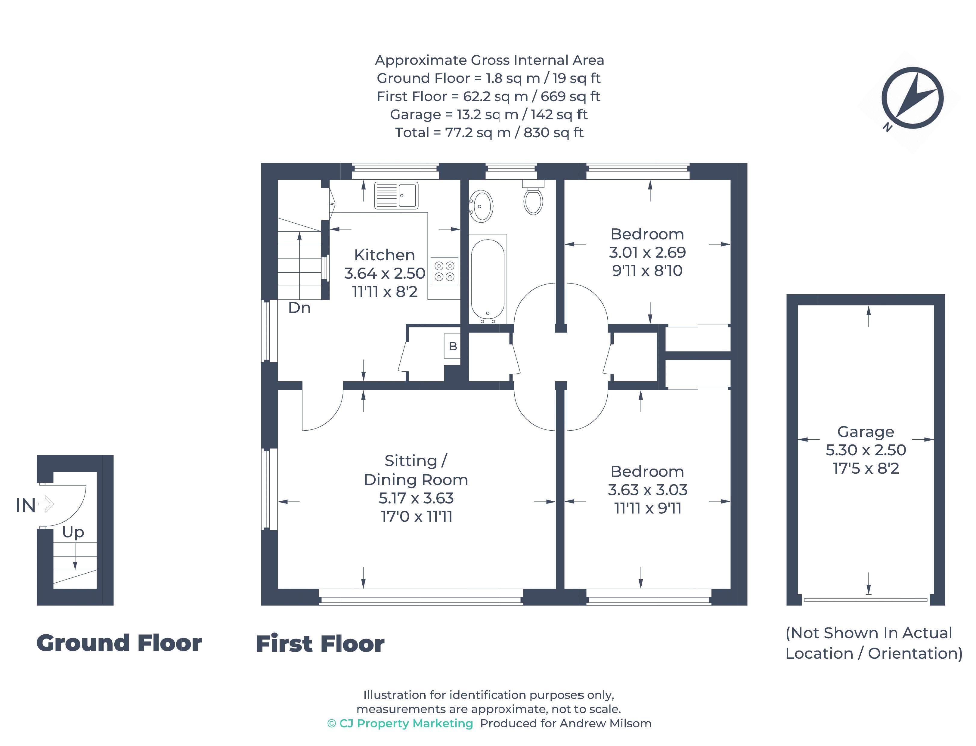 47, Broom Hill, Cookham floorplan