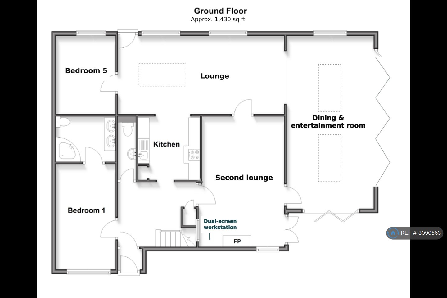 Broadview Gardens, Worthing floorplan