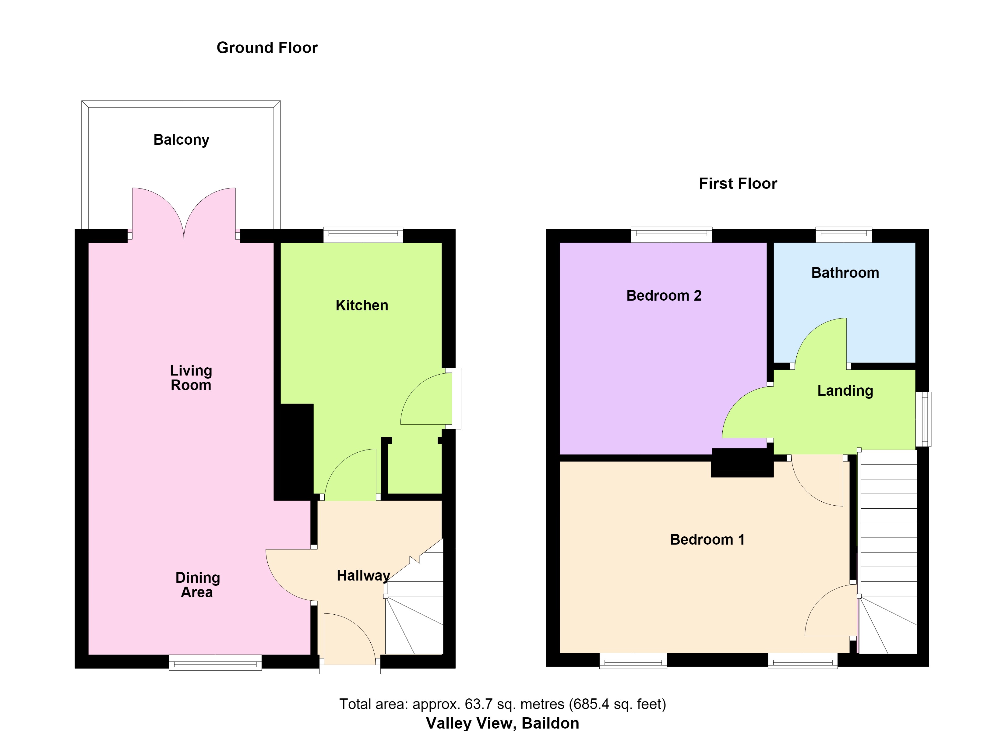 41, Valley View, Shipley floorplan