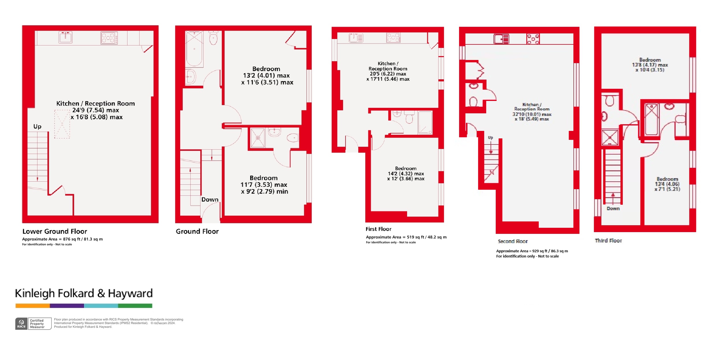 3, Belsize Crescent, London floorplan