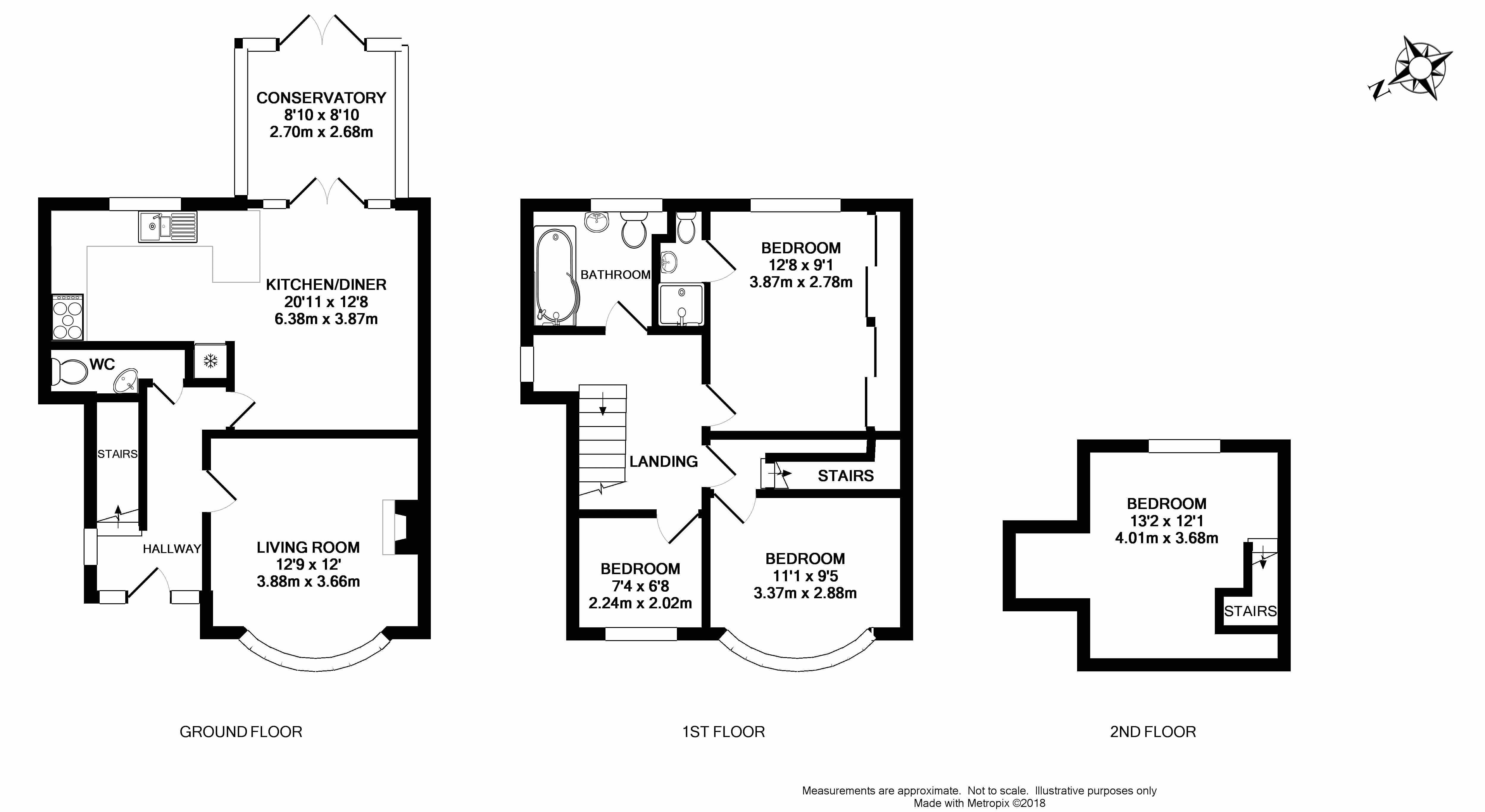 3 Bedrooms Semi-detached house for sale in Desborough Avenue, High Wycombe HP11