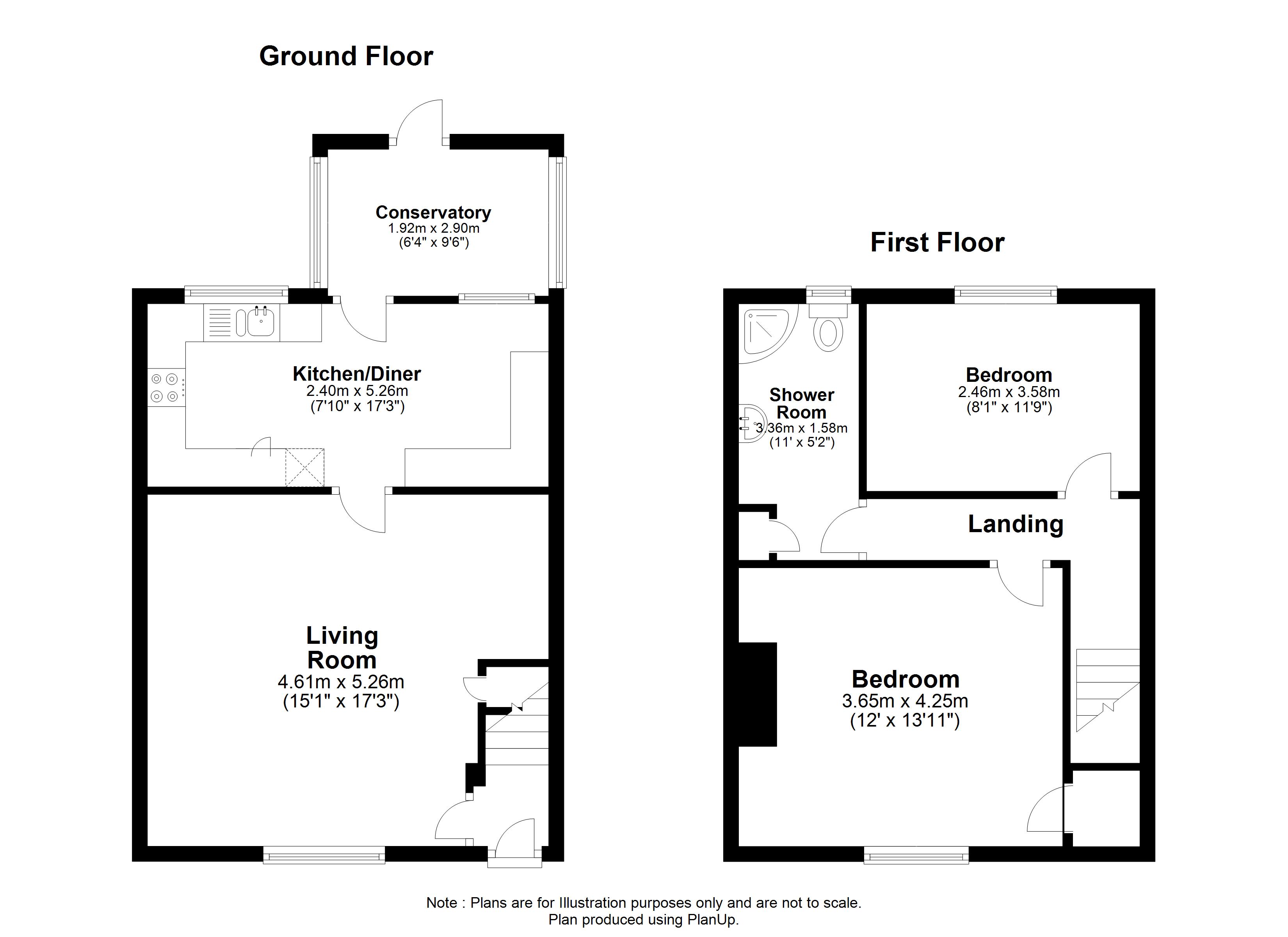 Syke Road, Burnopfield, Newcastle Upon Tyne NE16, 2 bedroom terraced