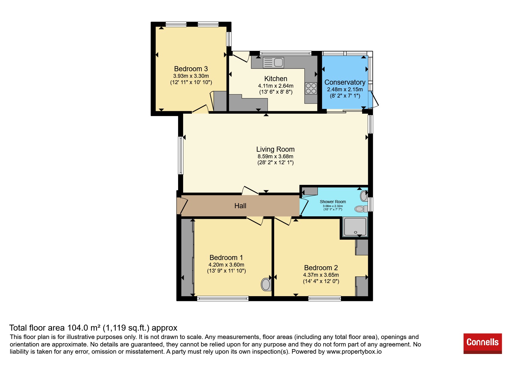 9, Lascelles Road, Bournemouth floorplan