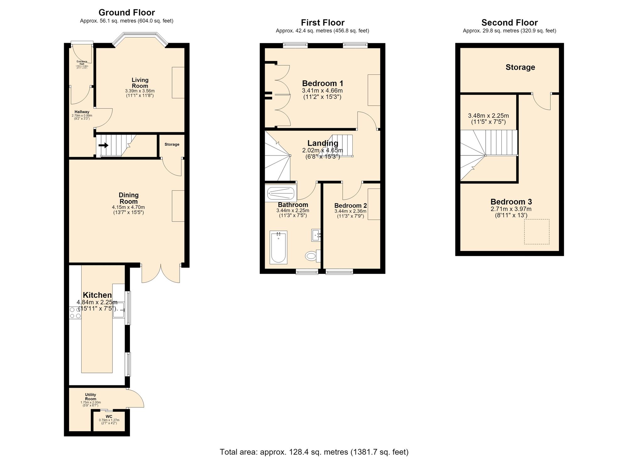 193 Todmorden Road, Burnley floorplan