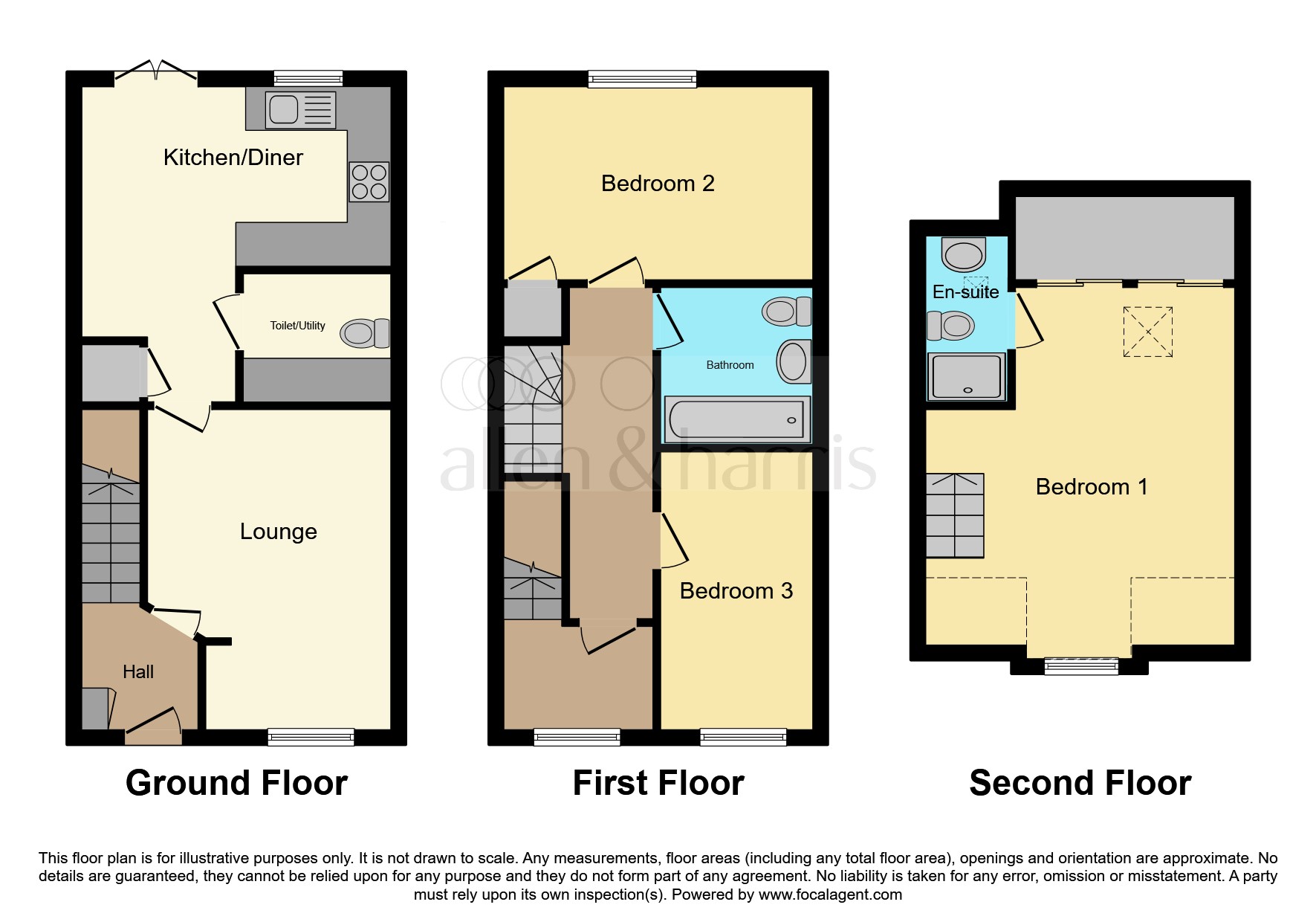 3, Ebbor Gorge Road, Wells floorplan