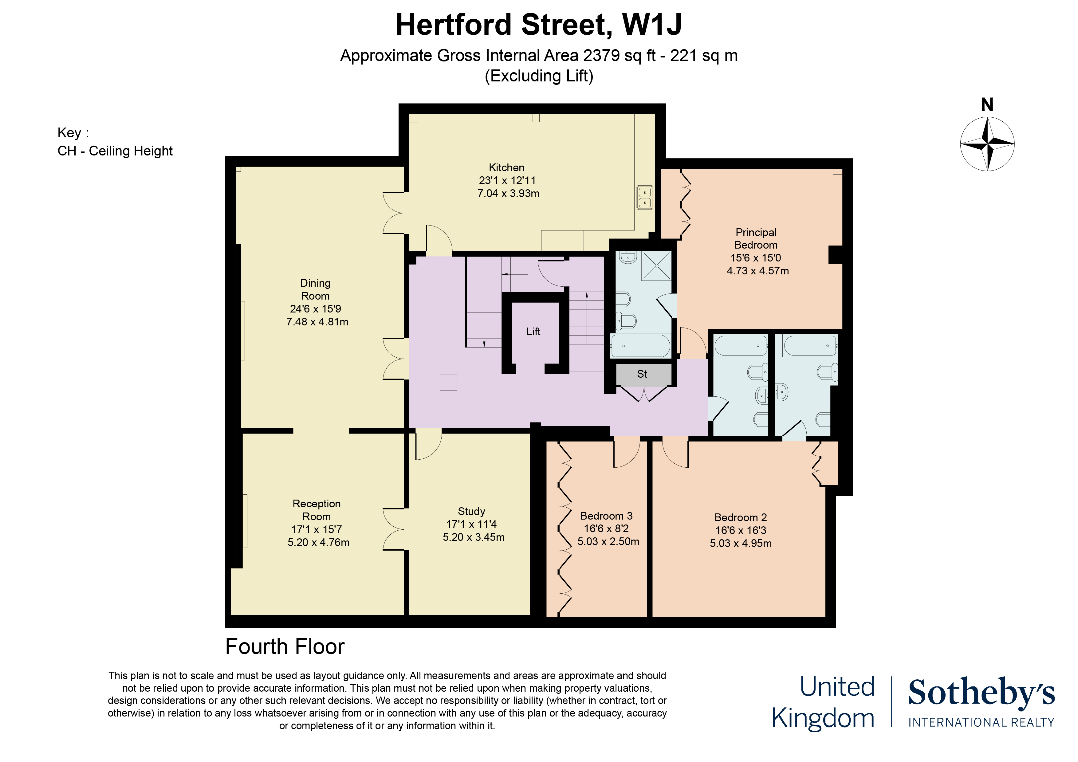 22, Hertford Street, London floorplan