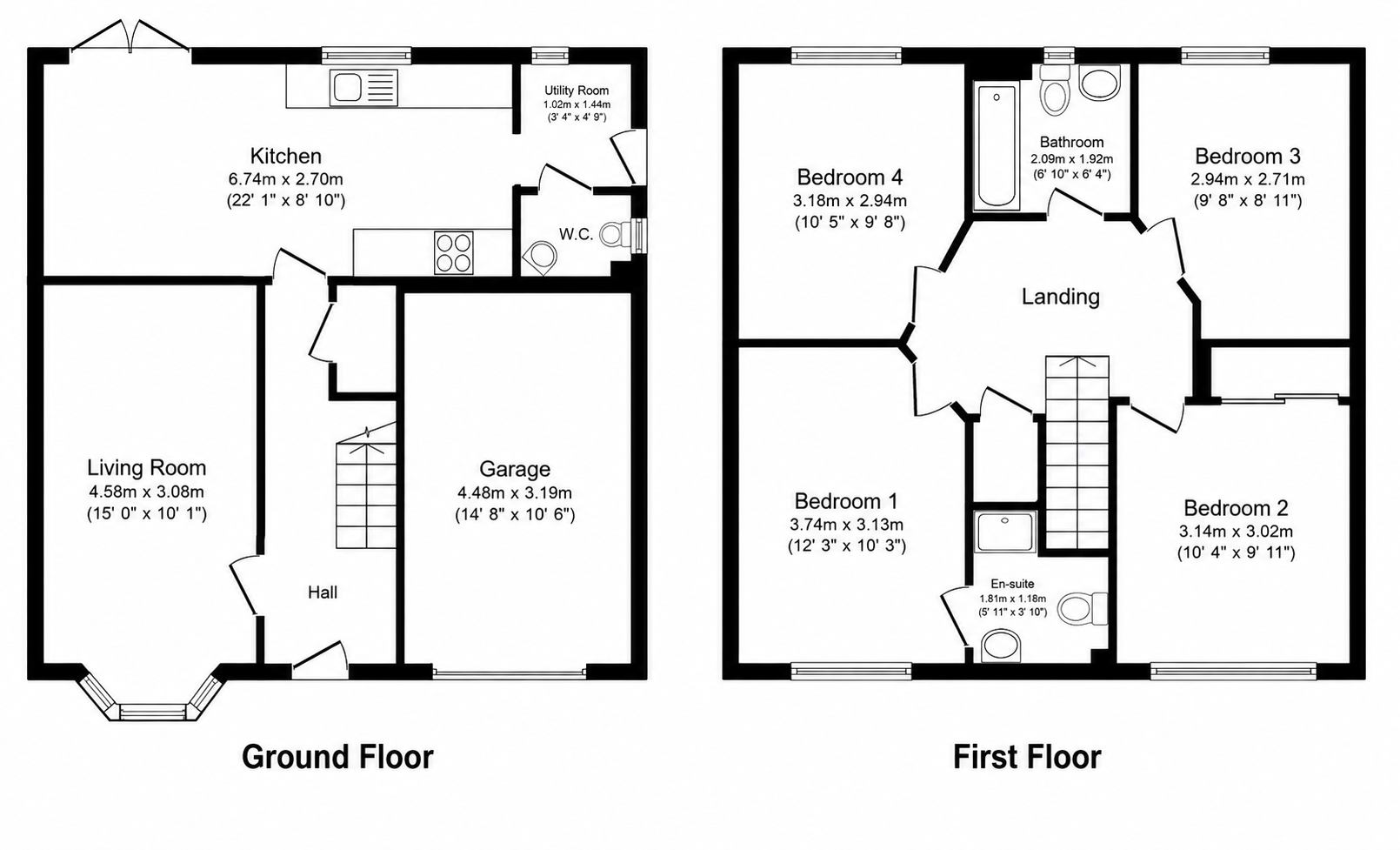 41, Cotton Grass Gardens Throapham, Sheffield floorplan