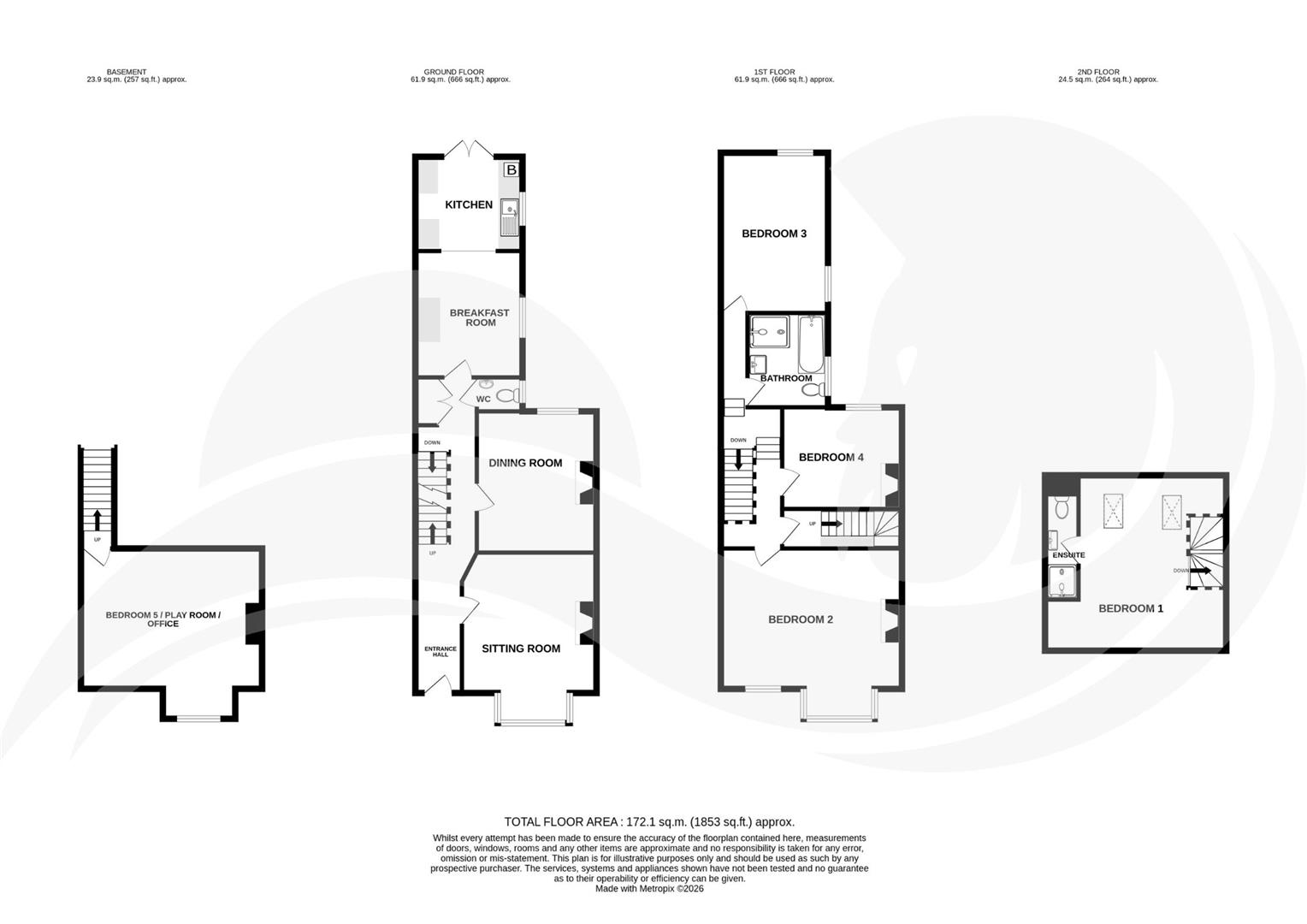 40, The Mall, Faversham floorplan