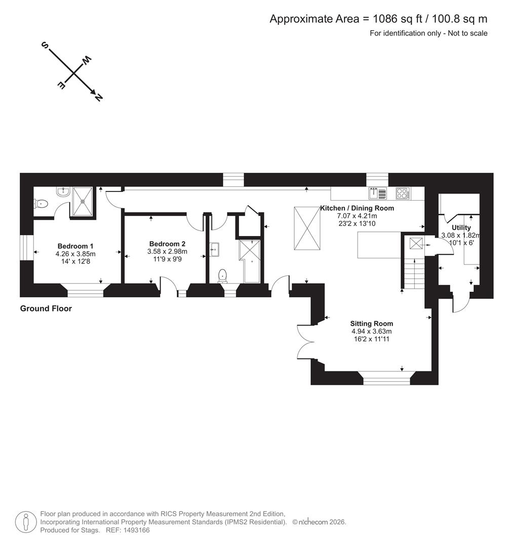 Mulberry Barn, Newbridge, Penzance floorplan