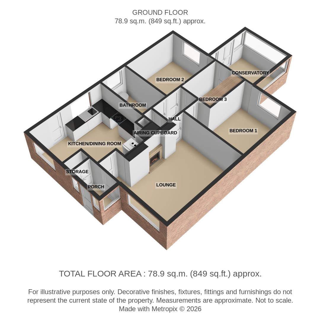 14, Firs Avenue, Great Yarmouth floorplan