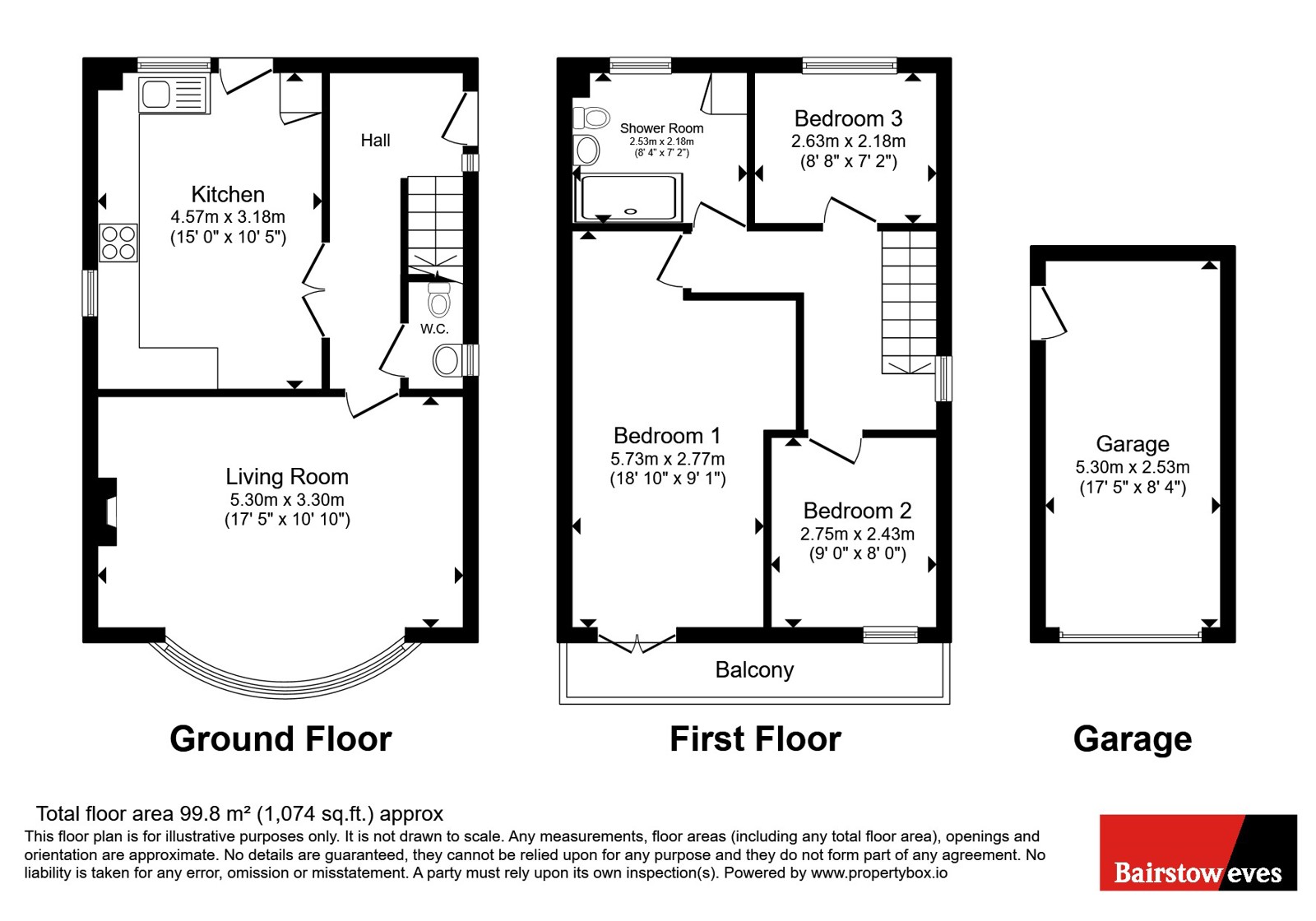 45, St. Marys Way, Nottingham floorplan