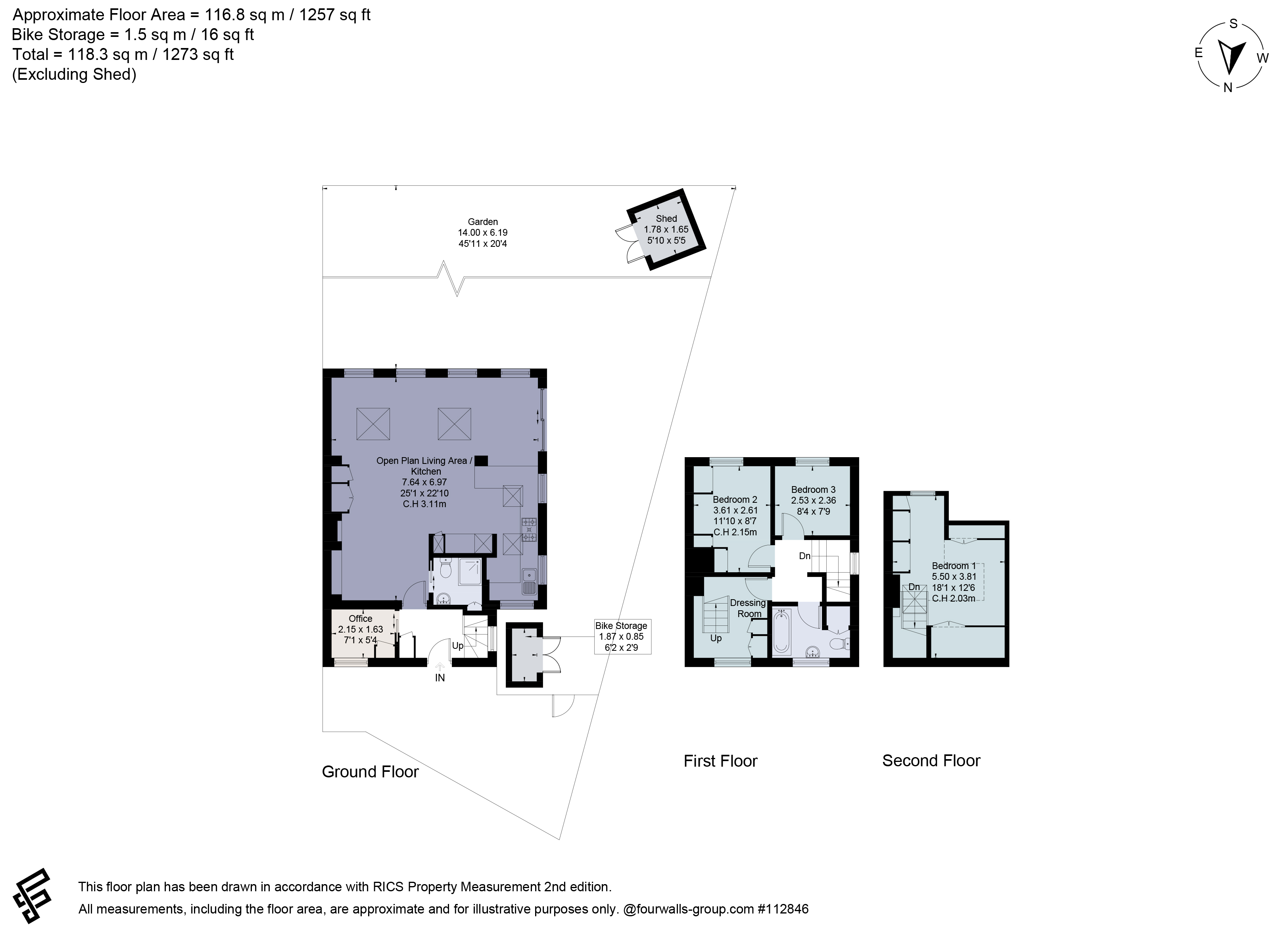 38, Greenstead Gardens, London floorplan
