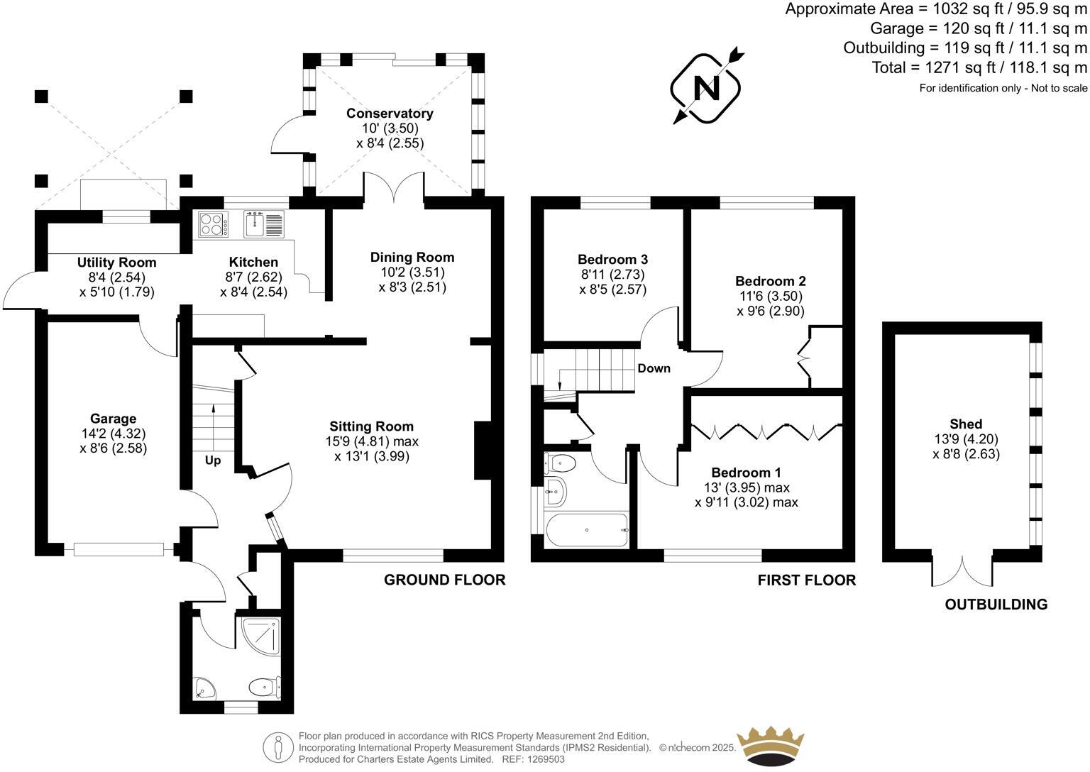 12, Chalcrafts, Hampshire floorplan