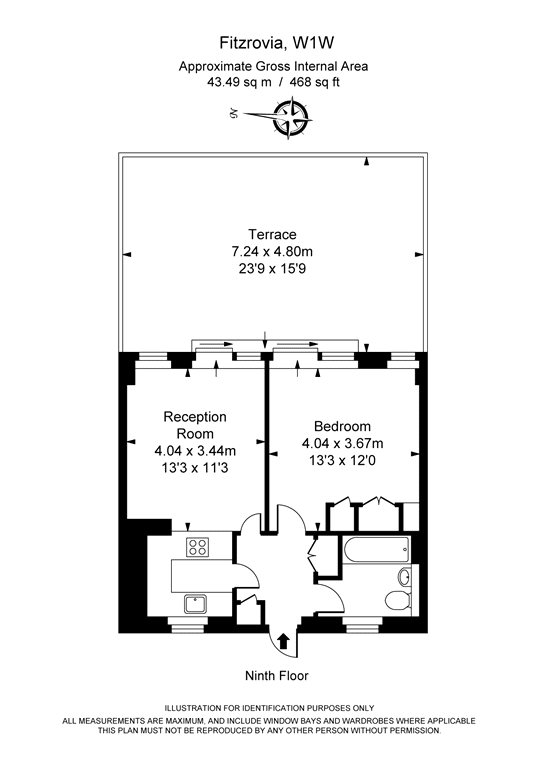 1 Bedrooms Flat to rent in New Cavendish Street, London W1W