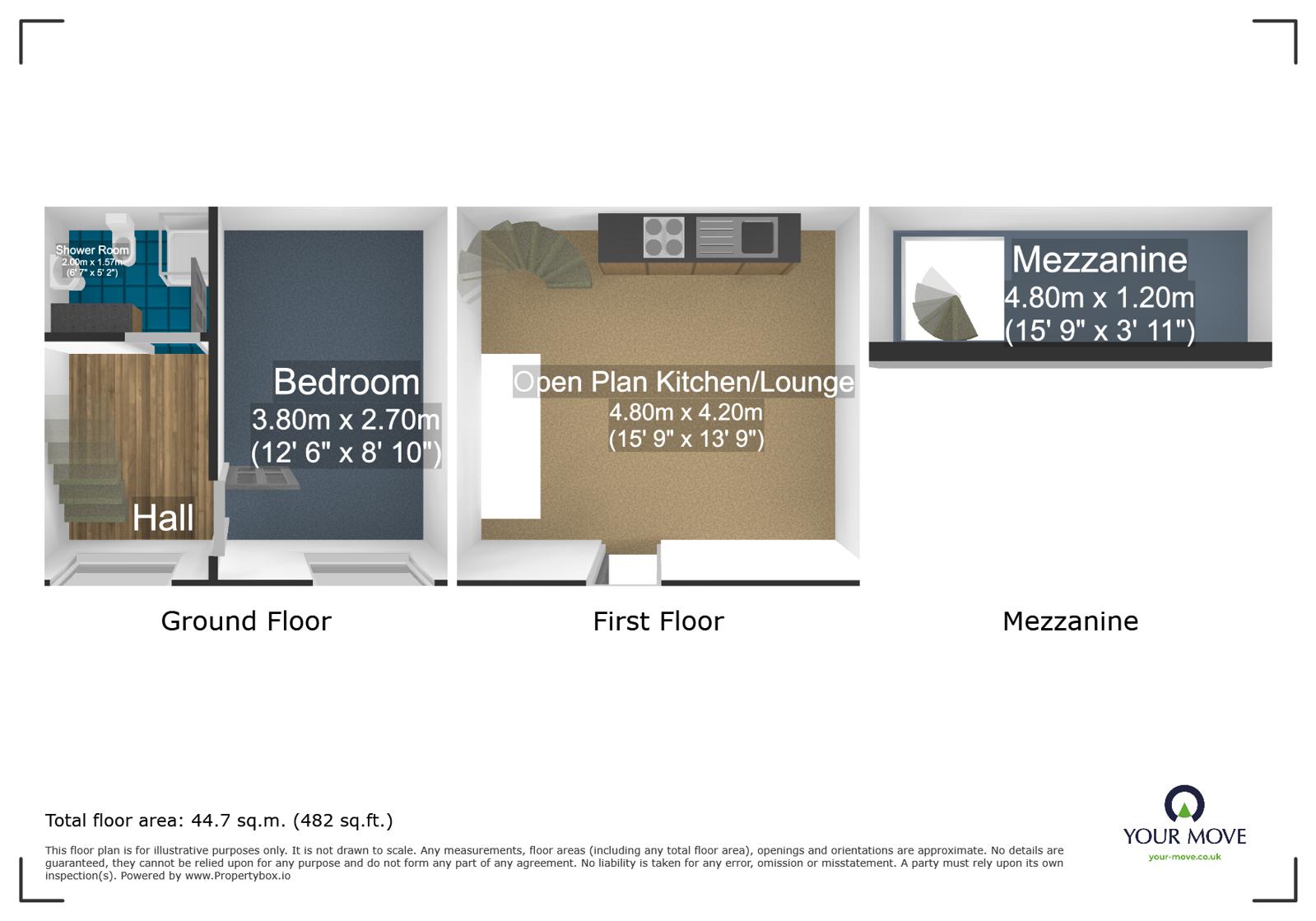 160B,, Attingham Drive, West Midlands floorplan