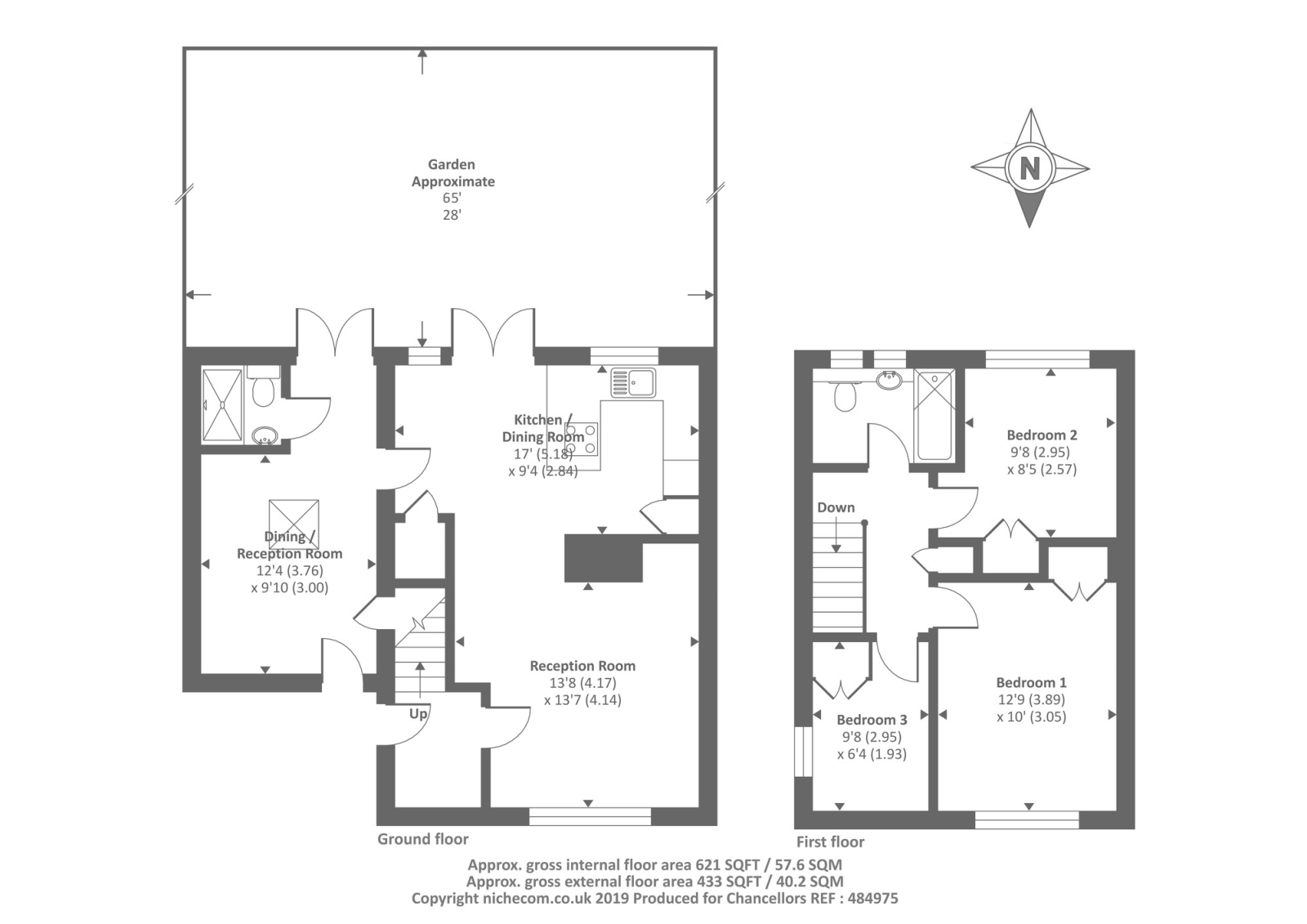 3 Bedrooms Semi-detached house for sale in Groveland Road, Newbury RG14