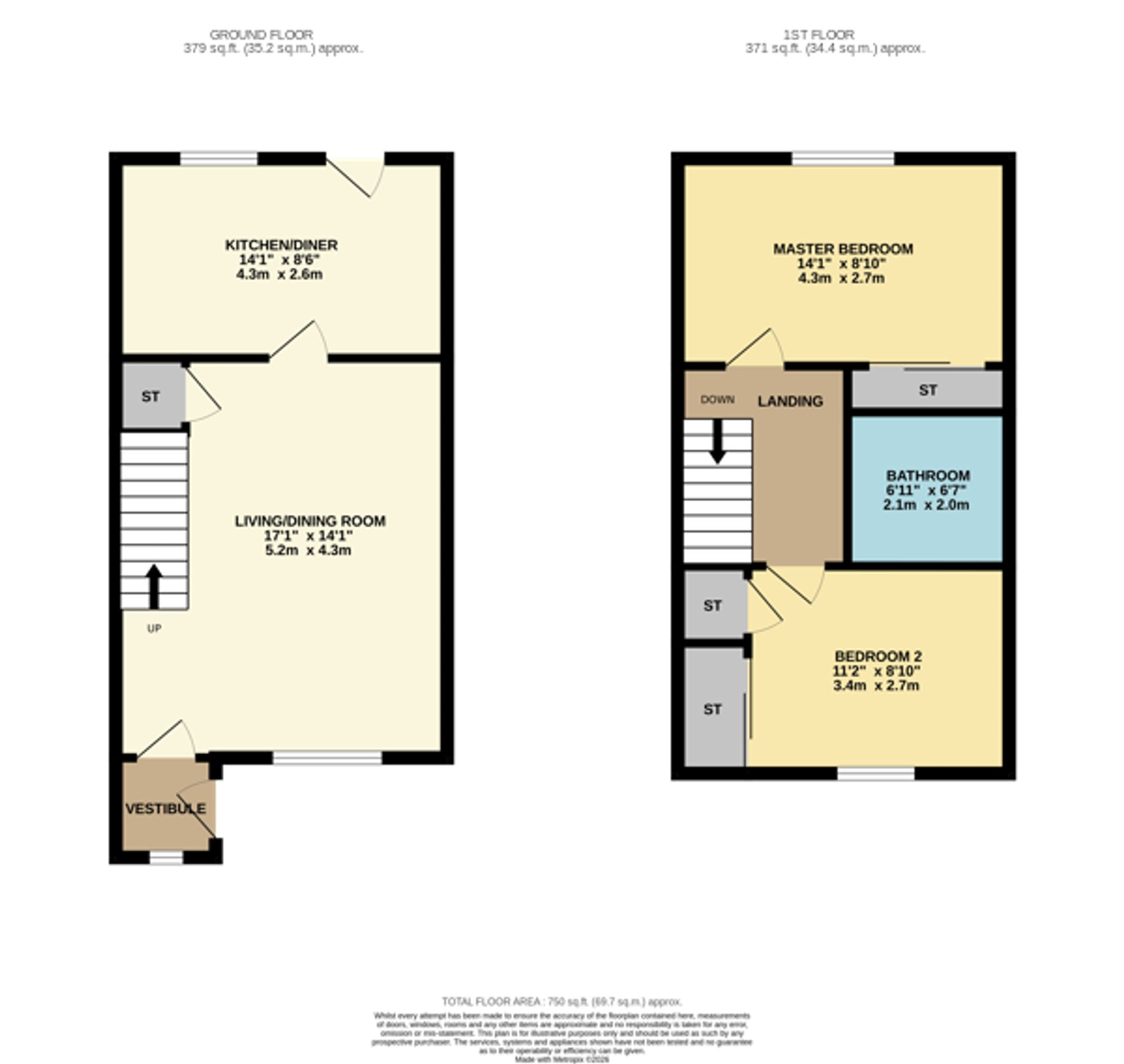5 Hawthorn Gardens, Glasgow floorplan