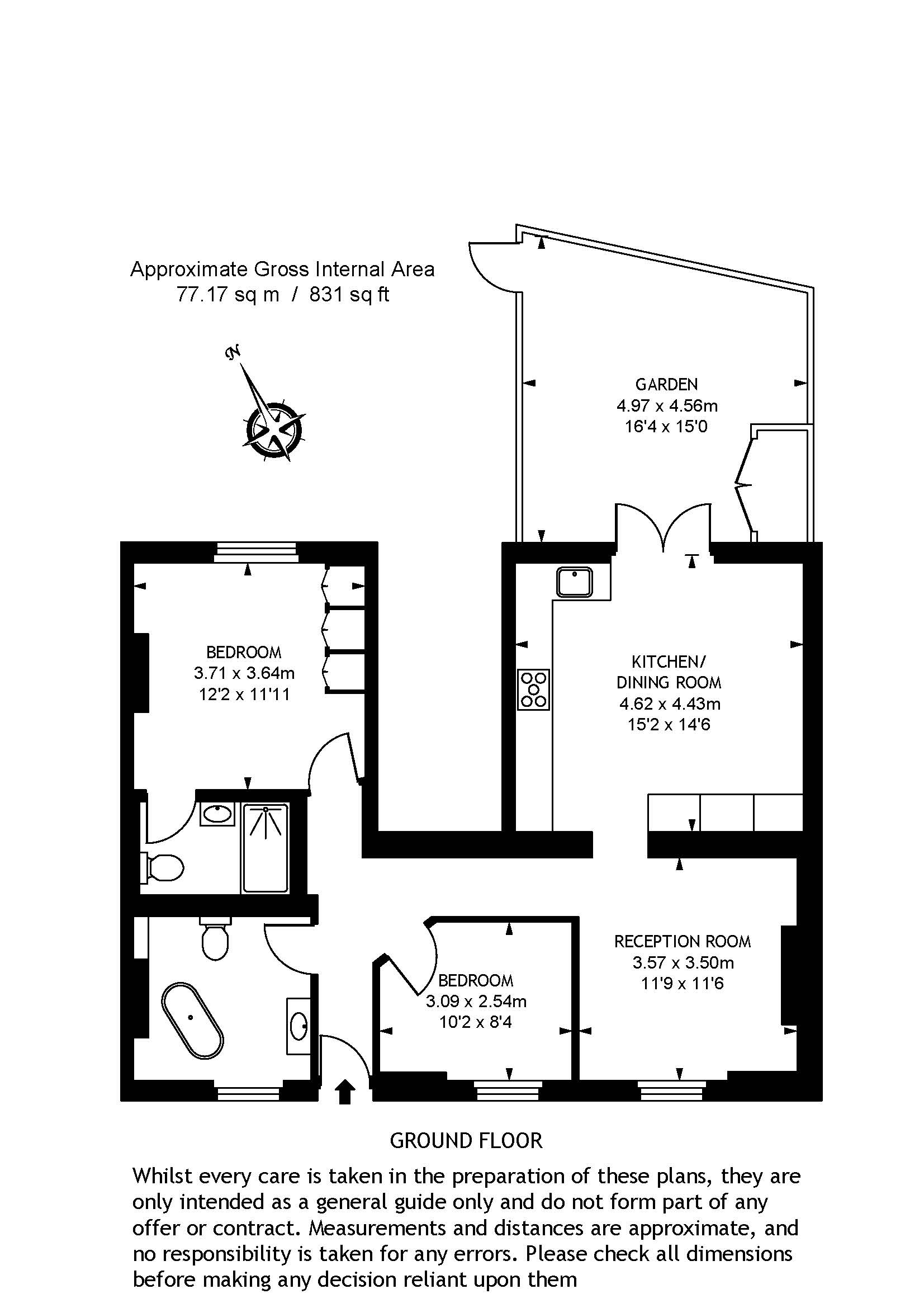 2 Bedrooms Flat for sale in Cranbrook Road, St John's SE8