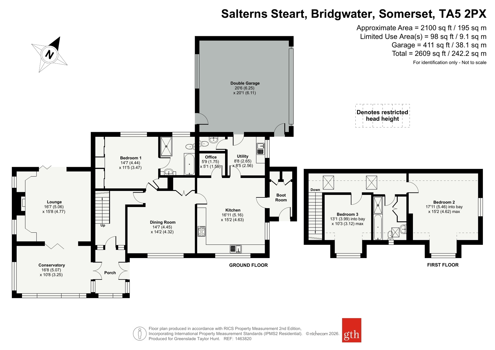 Salterns,, Steart, Somerset floorplan