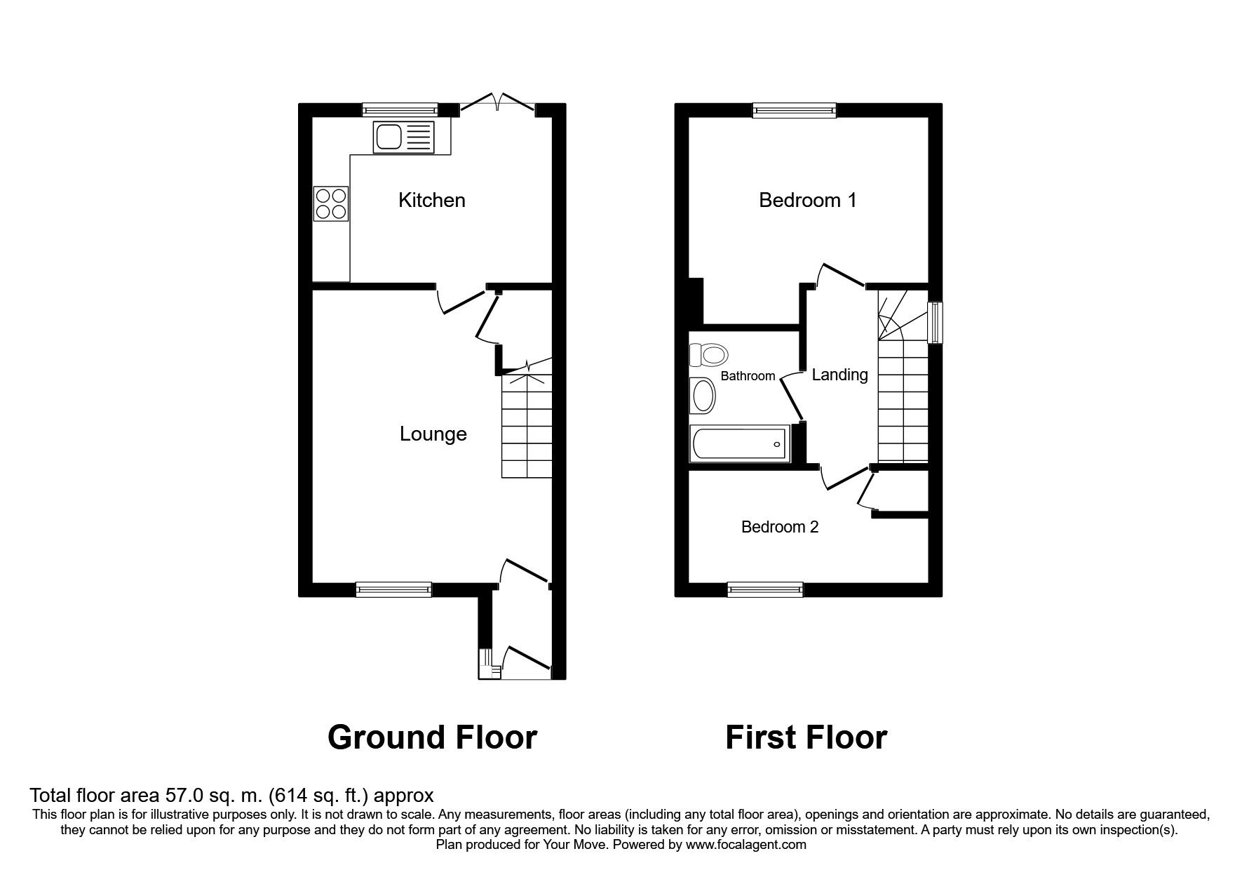 2 Bedrooms Semi-detached house for sale in Scarborough Lane, Tingley, Wakefield WF3