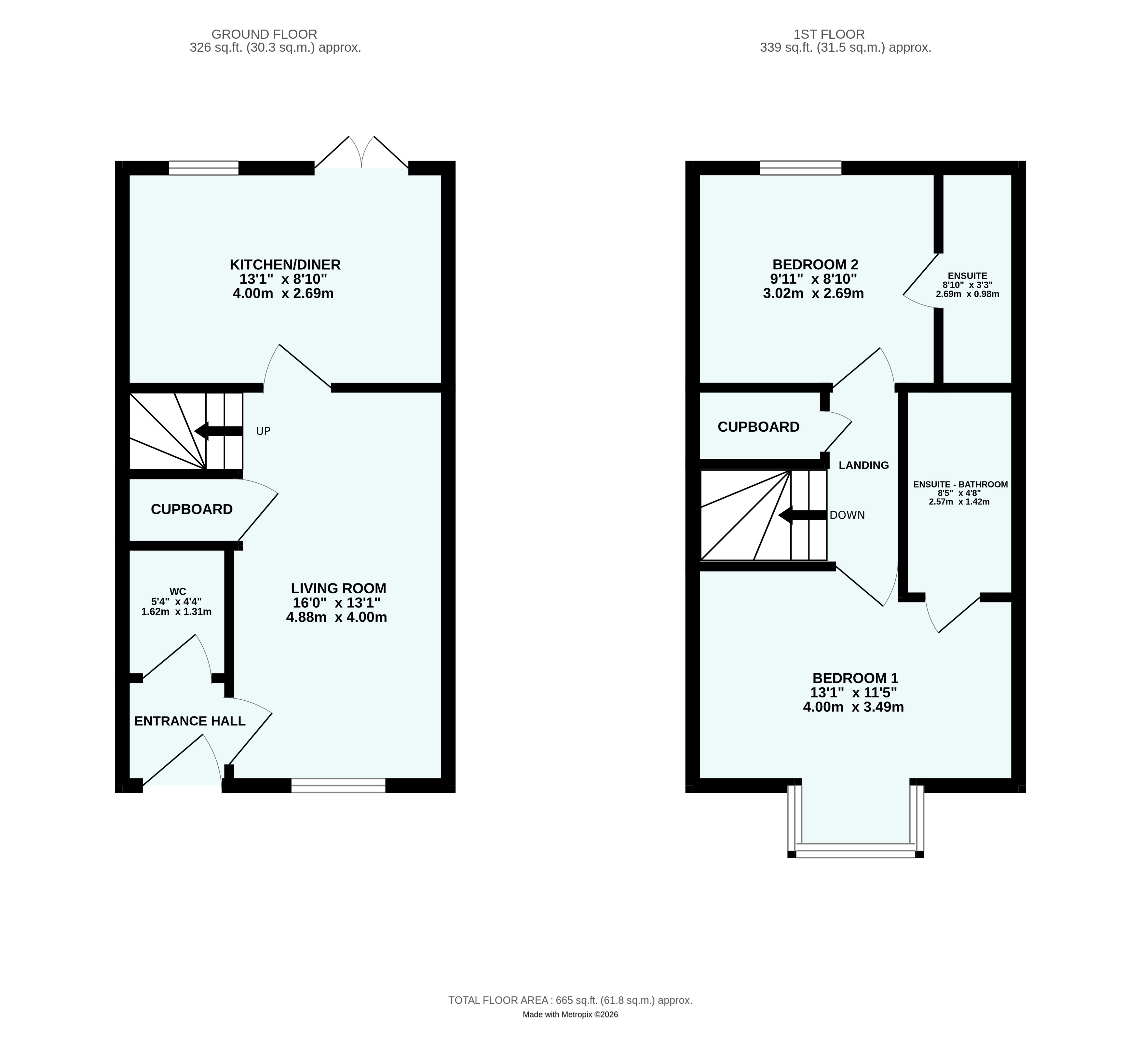 37 Piper Street, Plymouth Devon, Devon floorplan