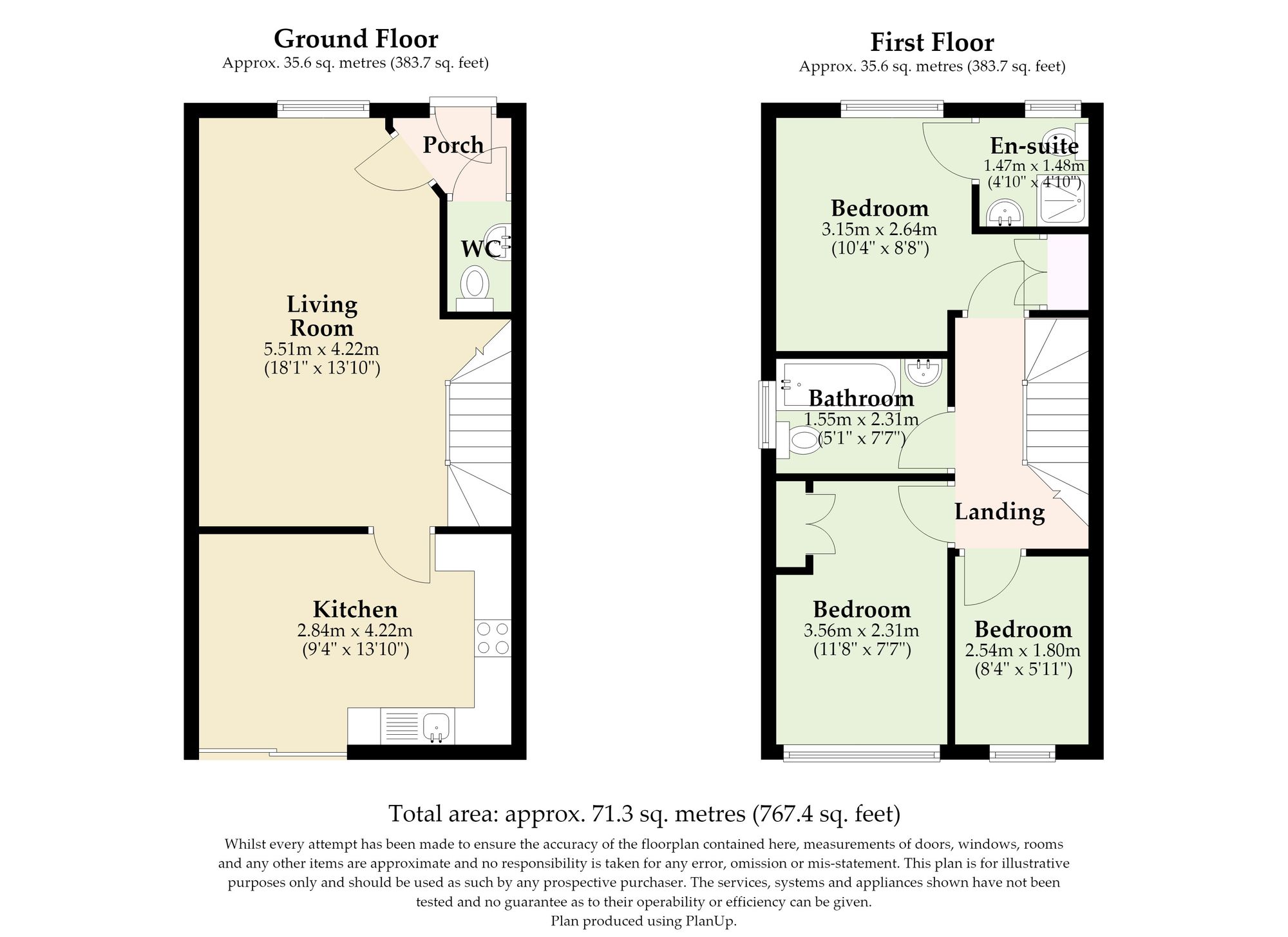 7 Salk Road, Great Yarmouth floorplan