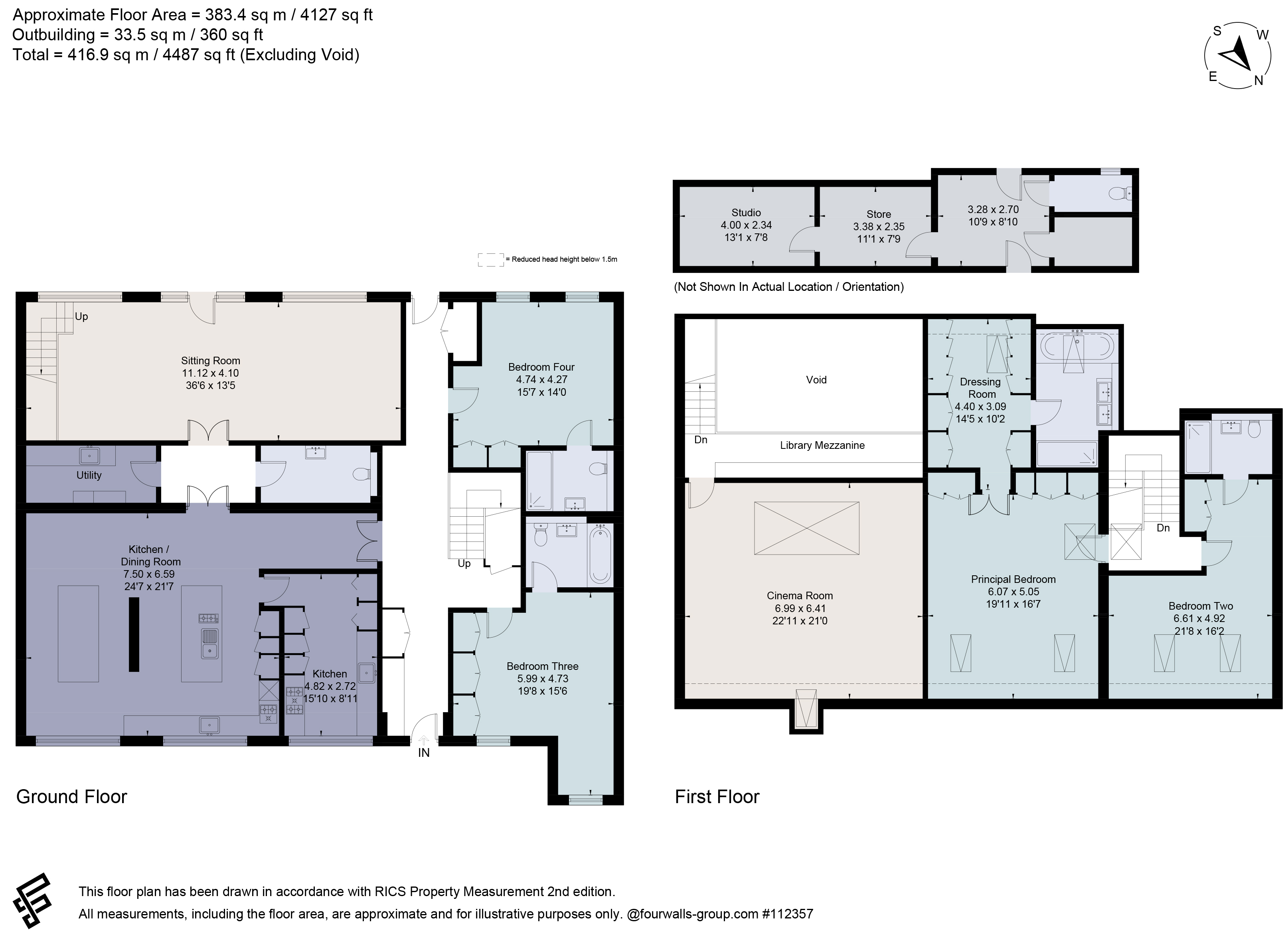 3, Kent House, Bushey floorplan
