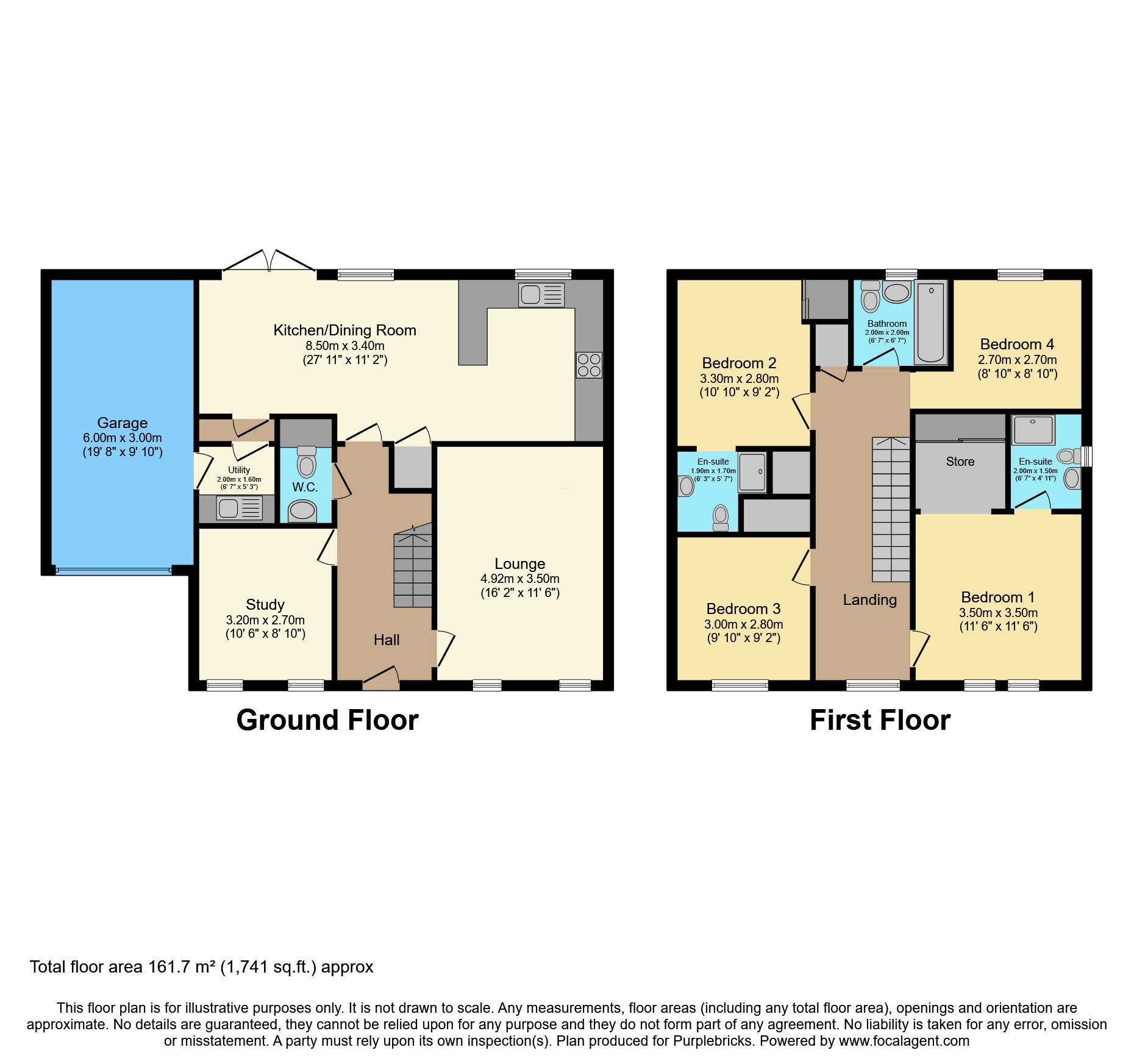 23, Orchid Avenue, Inverness floorplan