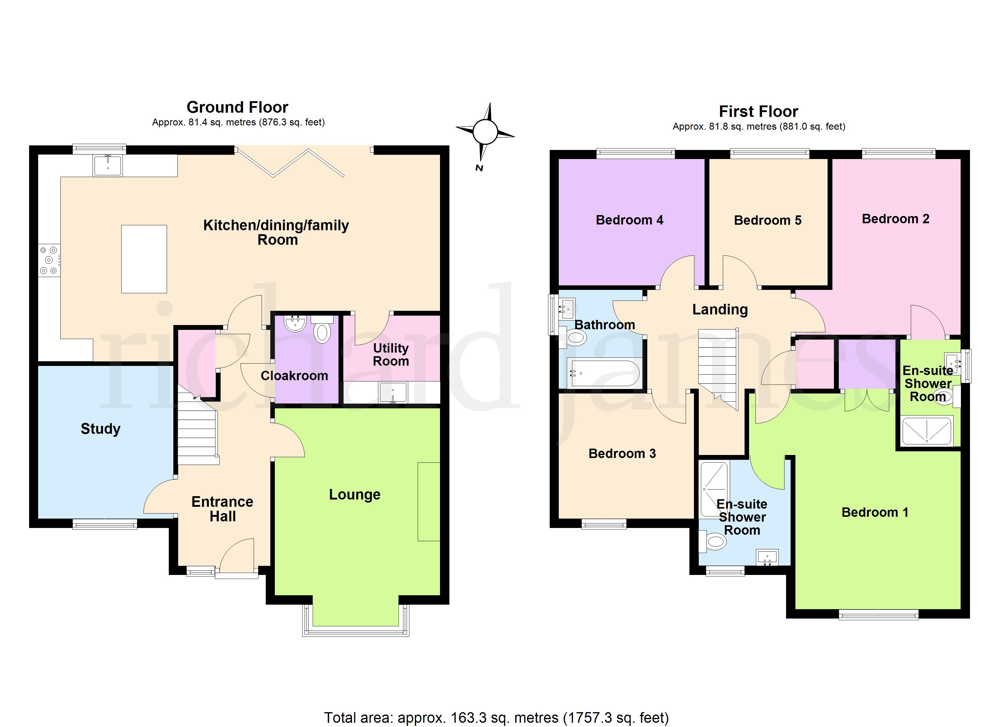 43, Cydonia Way, Wellingborough floorplan