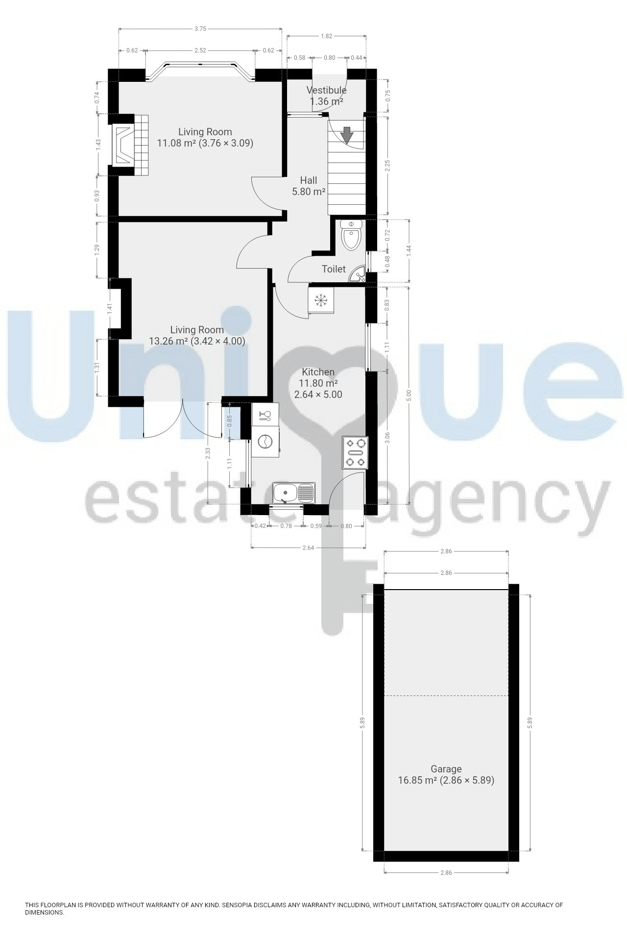 217, Blackpool Old Road, Poulton-le-Fylde floorplan