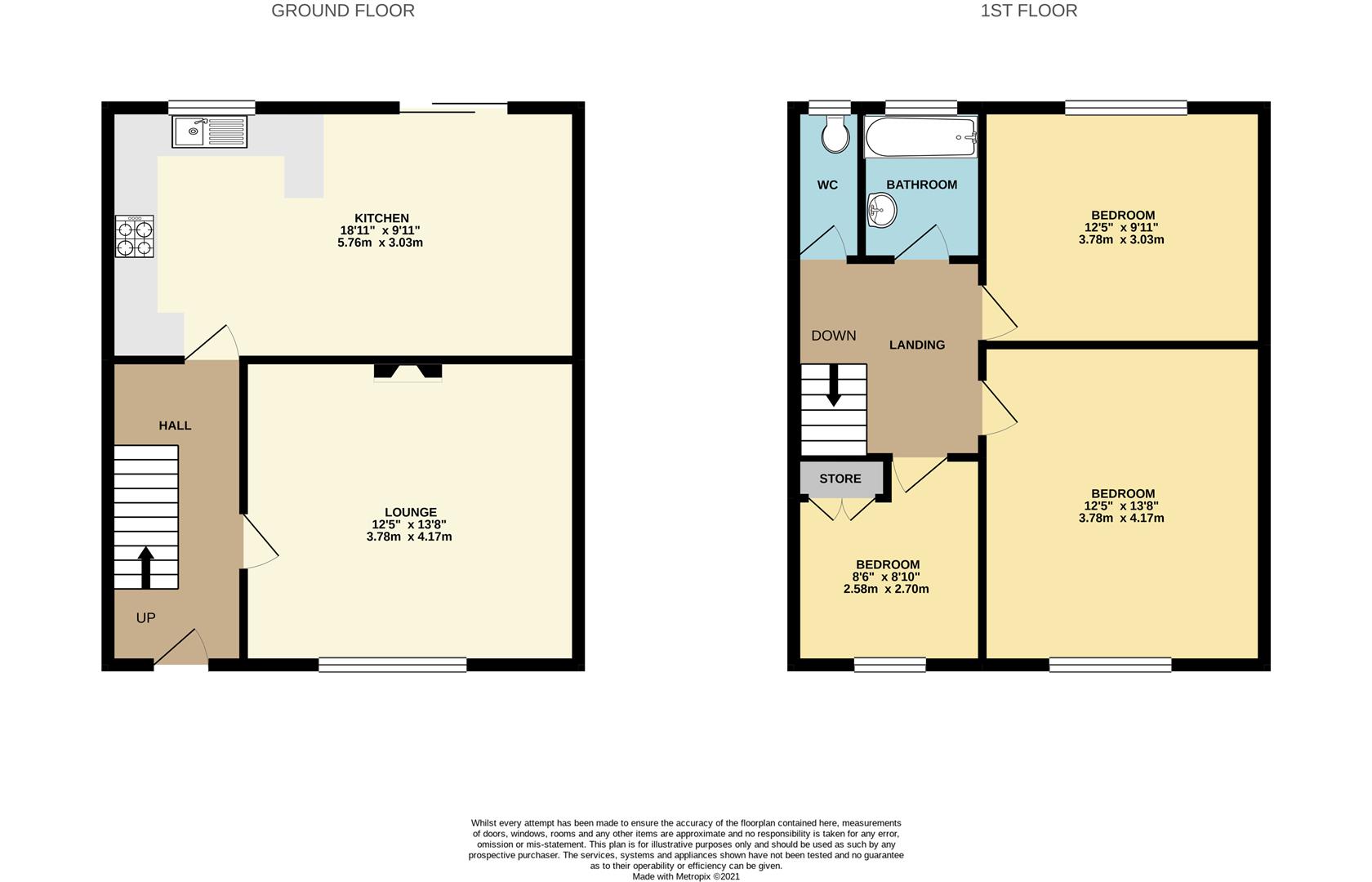 Bush Lane, Freckleton, Preston PR4, 3 bedroom mews house for sale