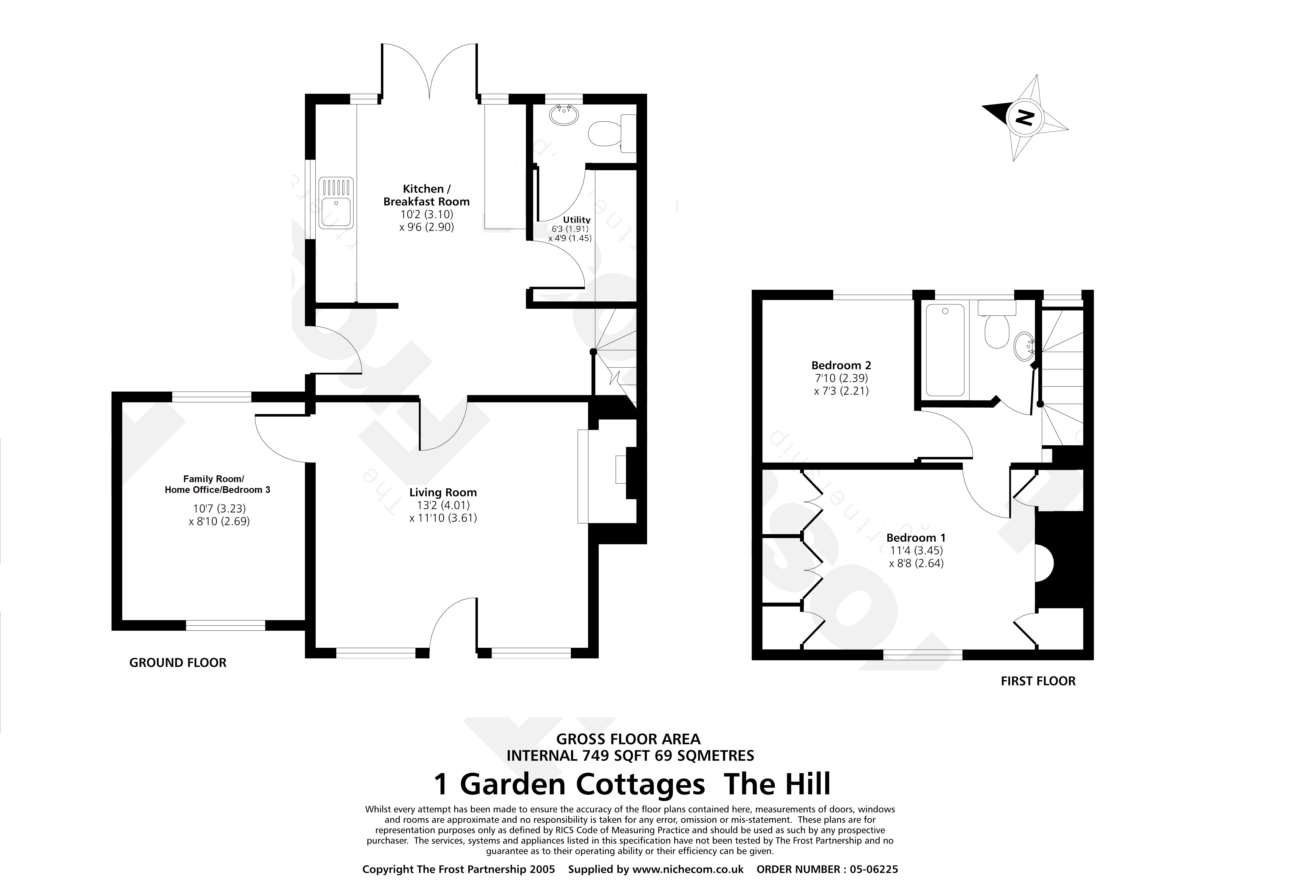 1 Garden Cottages,, The Hill, Winchmore Hill floorplan