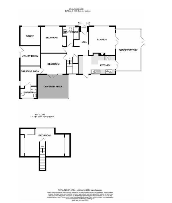Trecobben, Penwarne Close, Falmouth floorplan