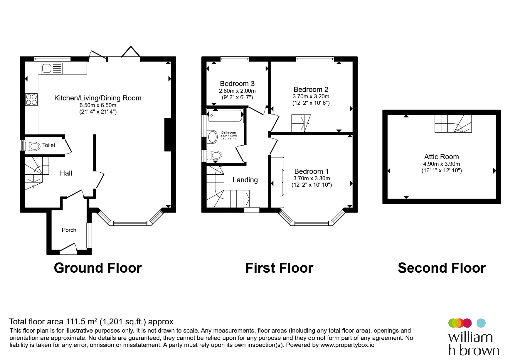 22, Cleveland Road, Loughborough floorplan