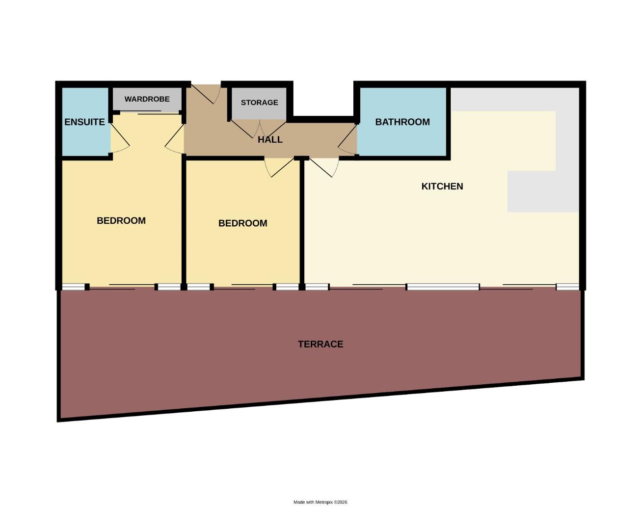 Flat 48, Clifftown Shore, Western Esplanade, Southend-On-Sea floorplan