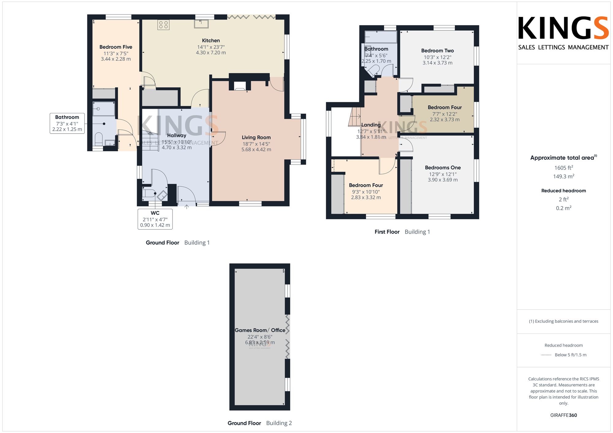 6 Chantry Lane, Hatfield floorplan