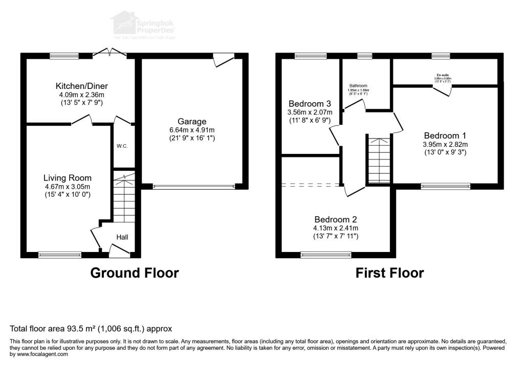 13, Johnson Drive, Horncastle floorplan