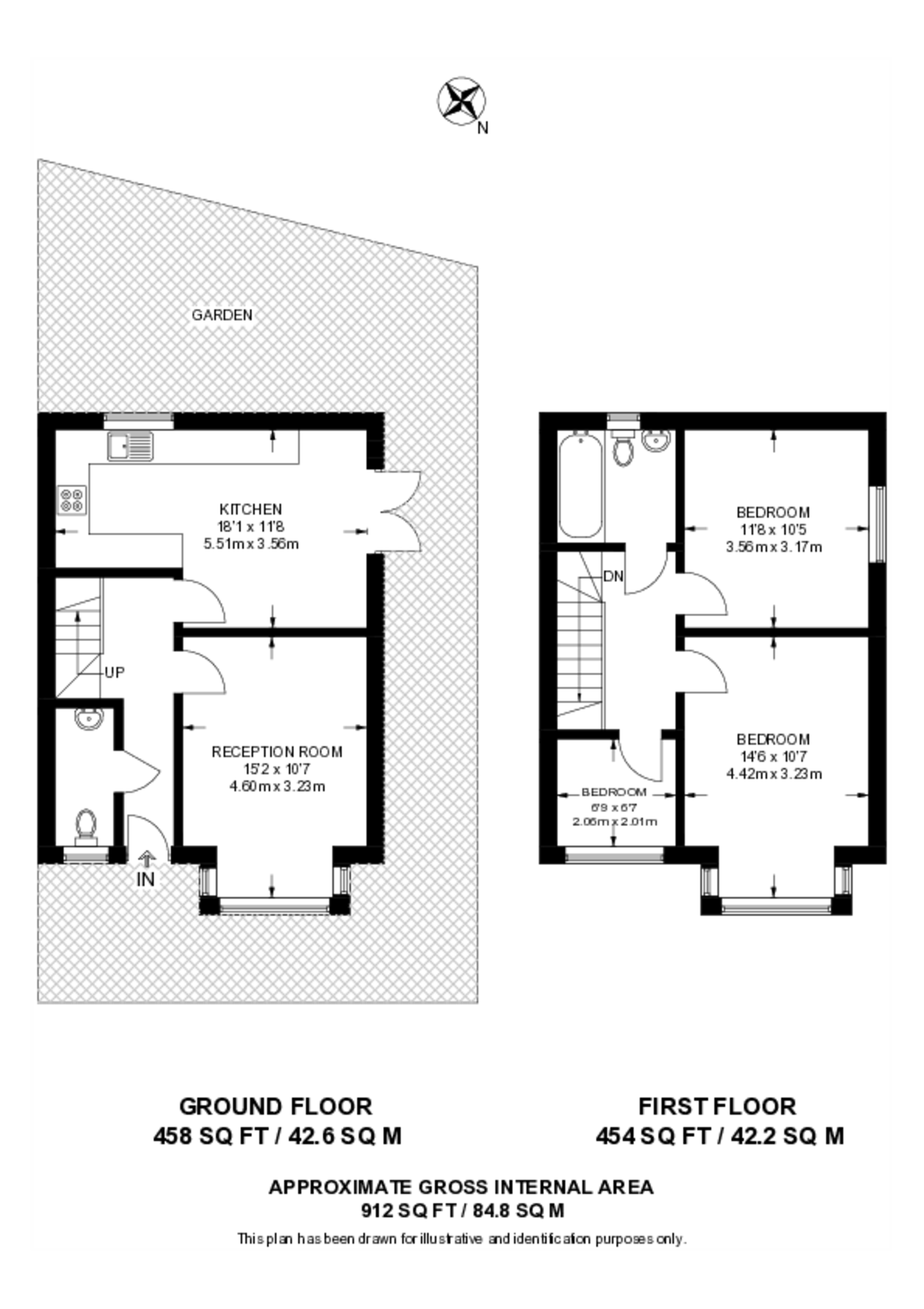 Central Road, Sudbury floorplan