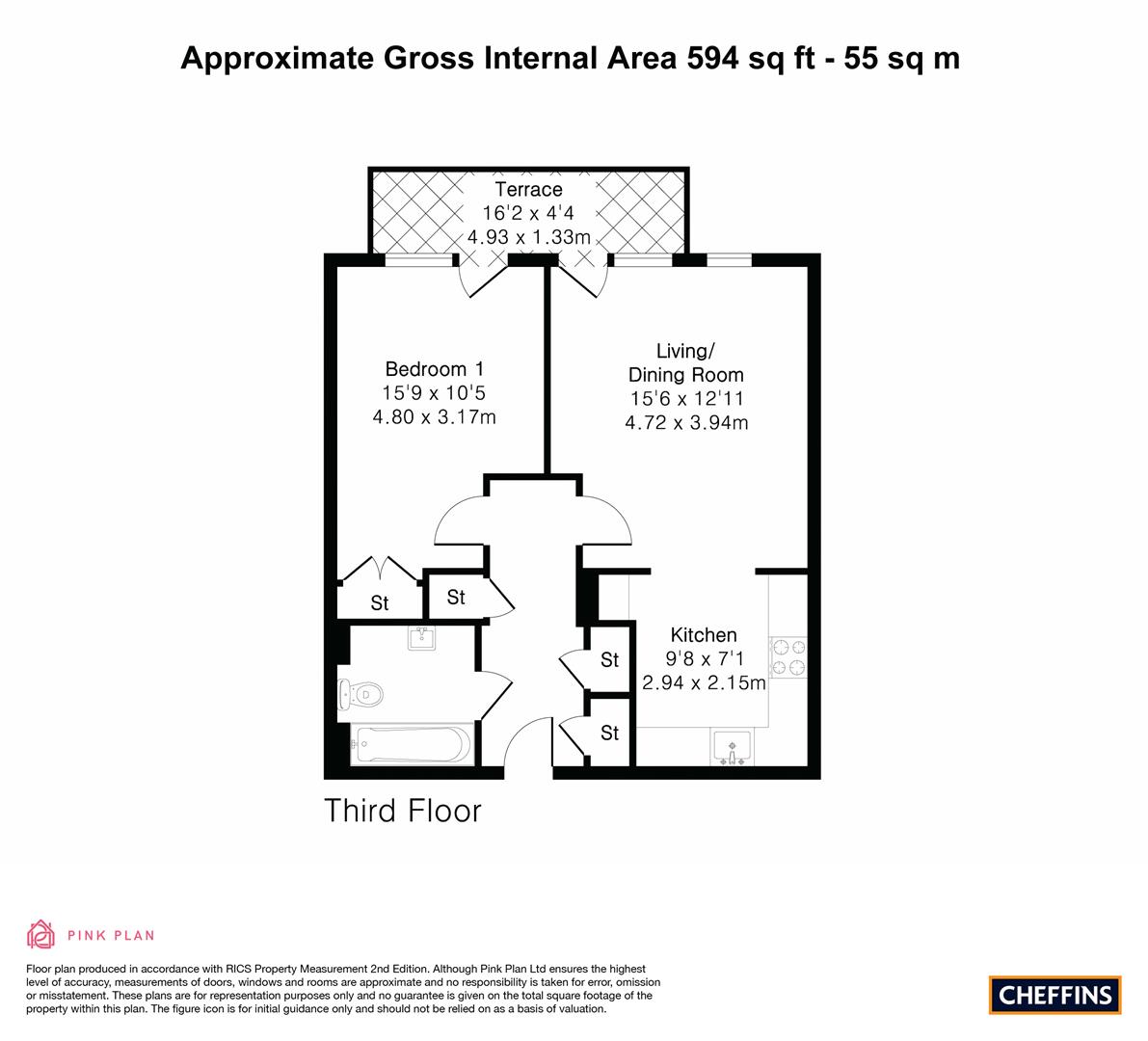 19 The Levels, 150, Hills Road, Cambridge floorplan