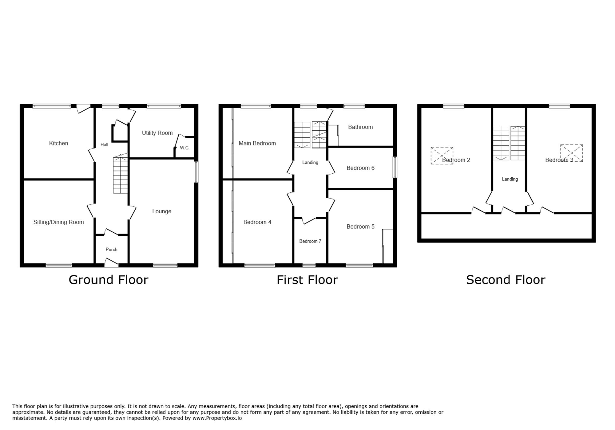 108 Rochdale Road, Bacup floorplan