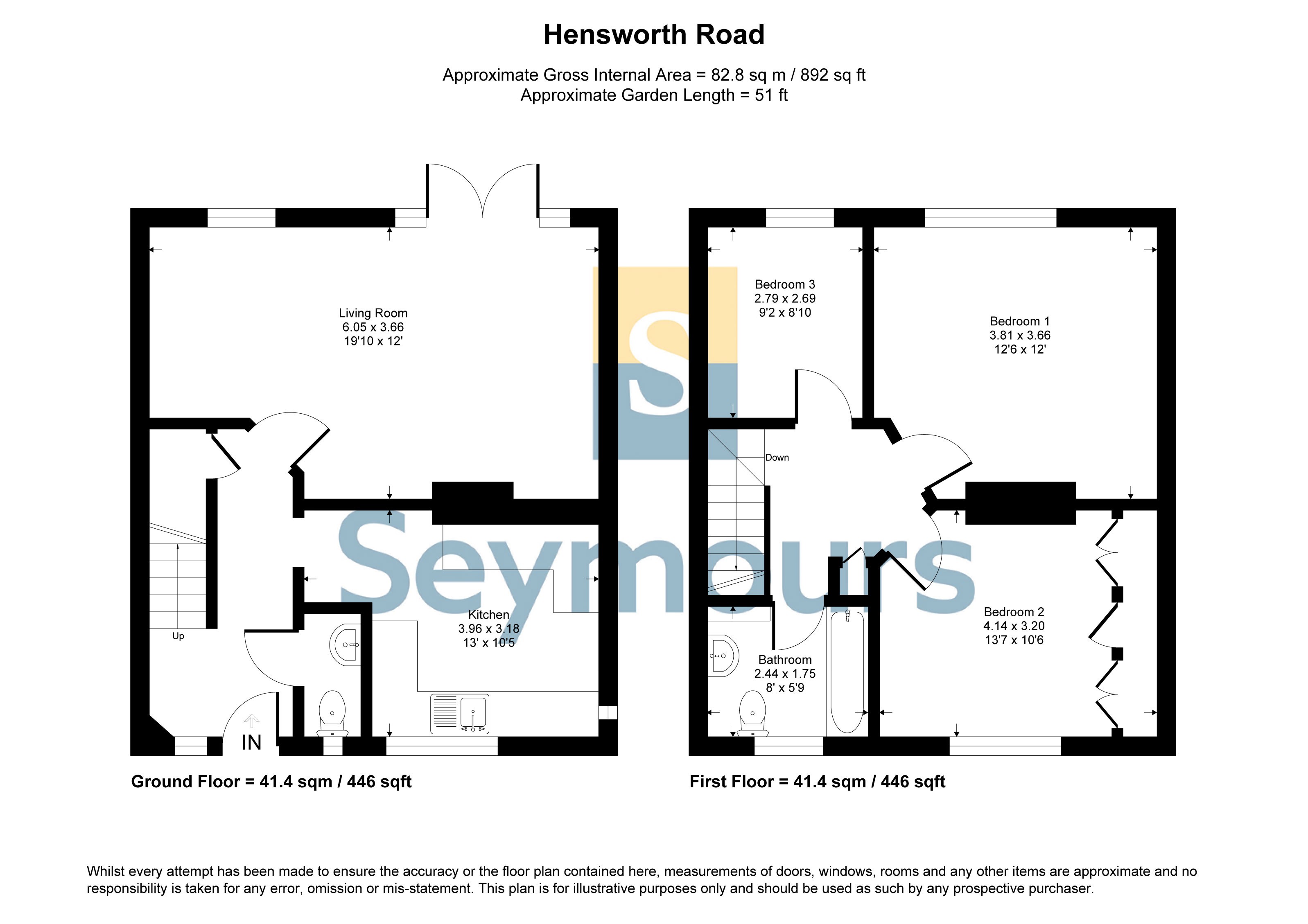 Hensworth Road, Surrey floorplan