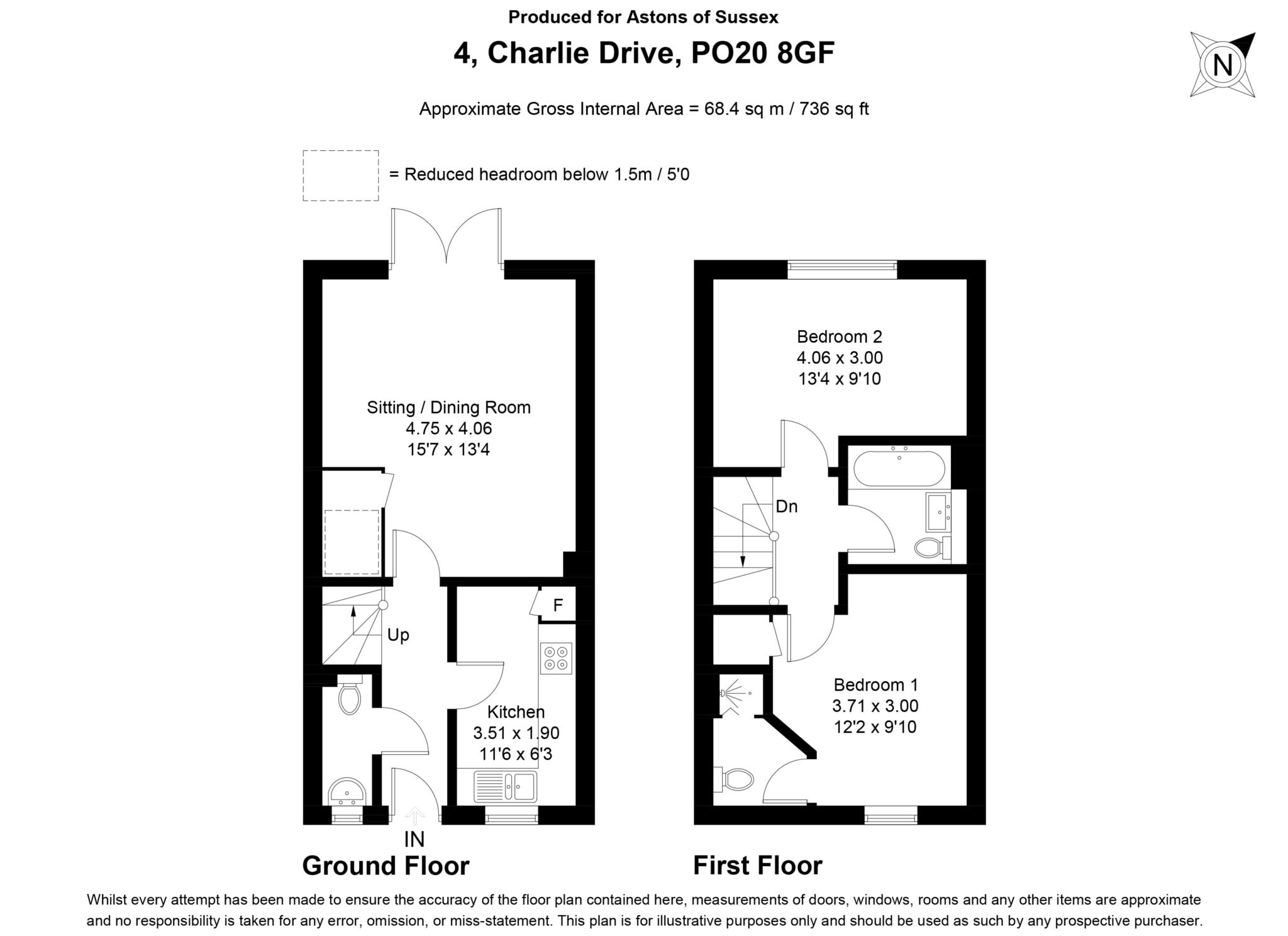 4, Charlie Drive, Chichester floorplan